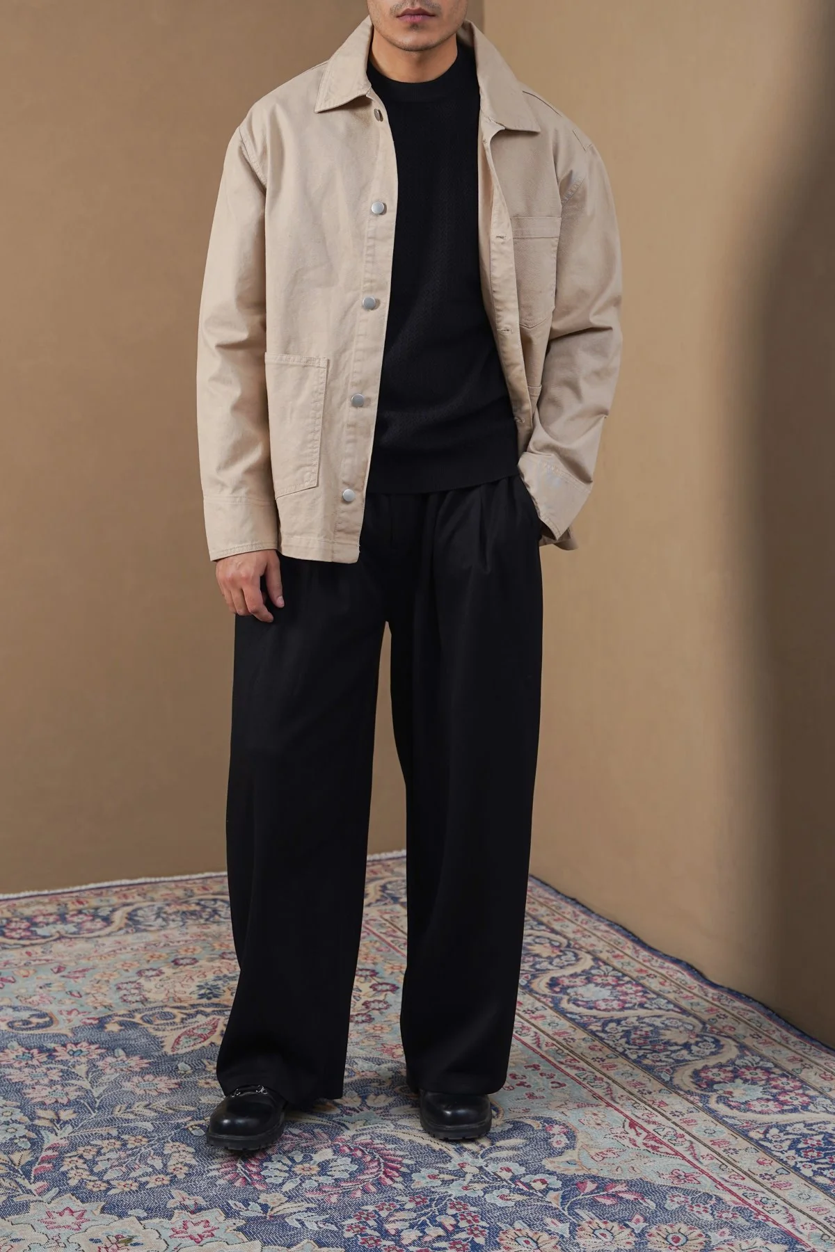 TWILL UTILITY JACKET - Image 4