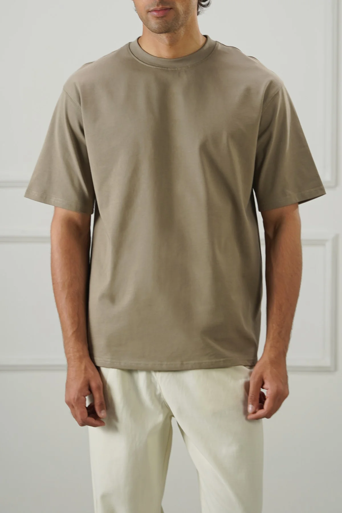 SEAMLESS DOUBLE-LAYERED TEE - Image 3