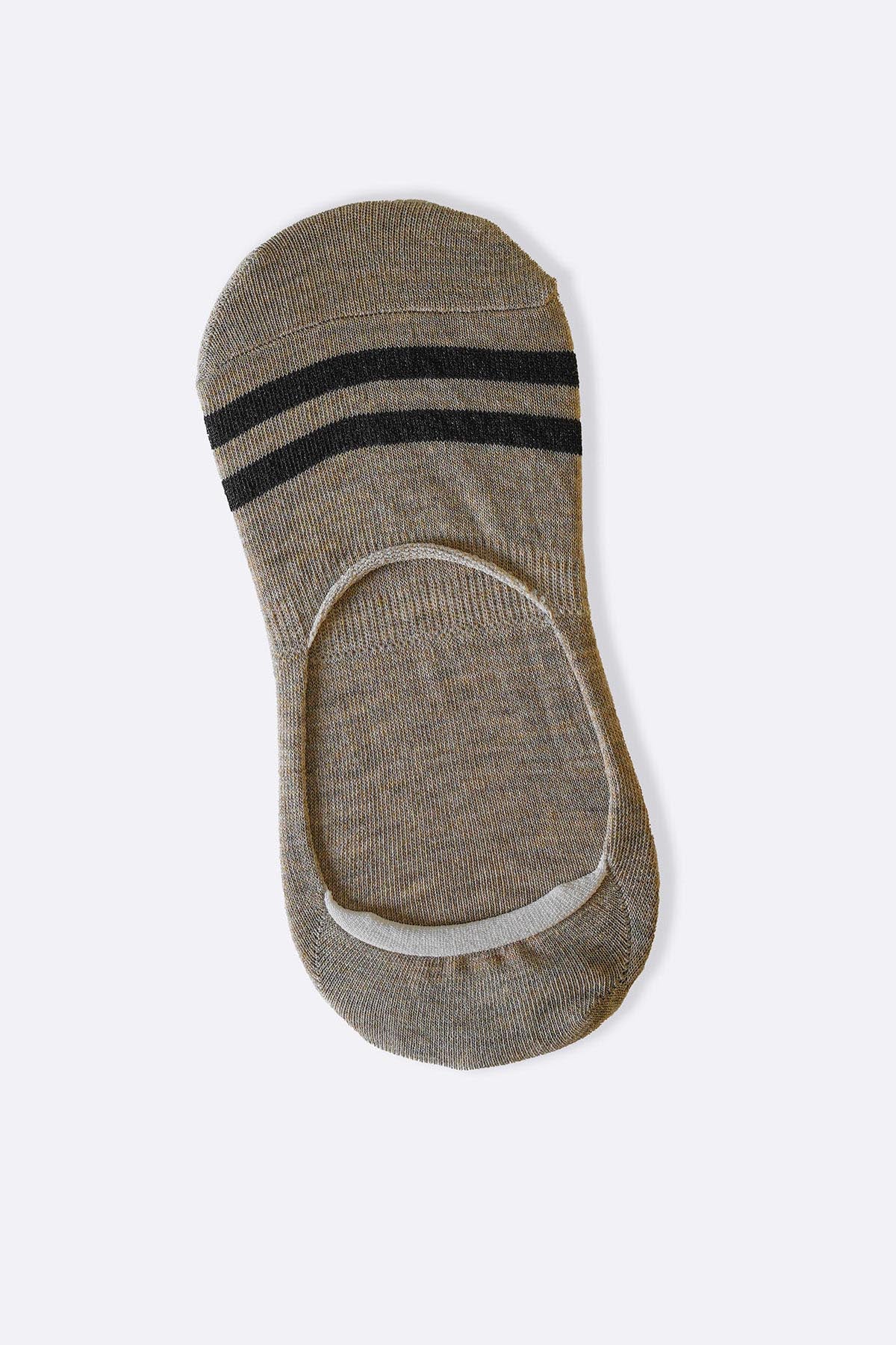 MERCERIZED NO SHOW SOCKS