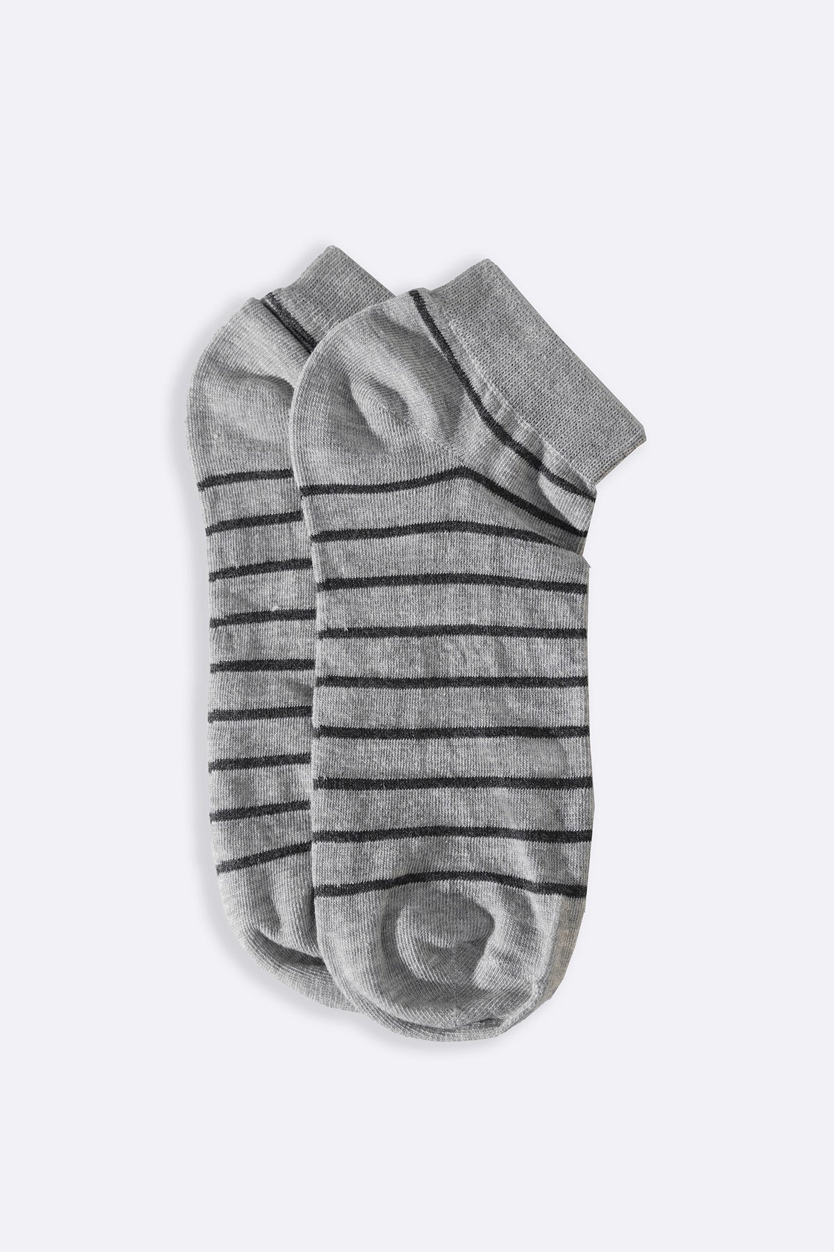 MERCERIZED STRIPE SOCKS