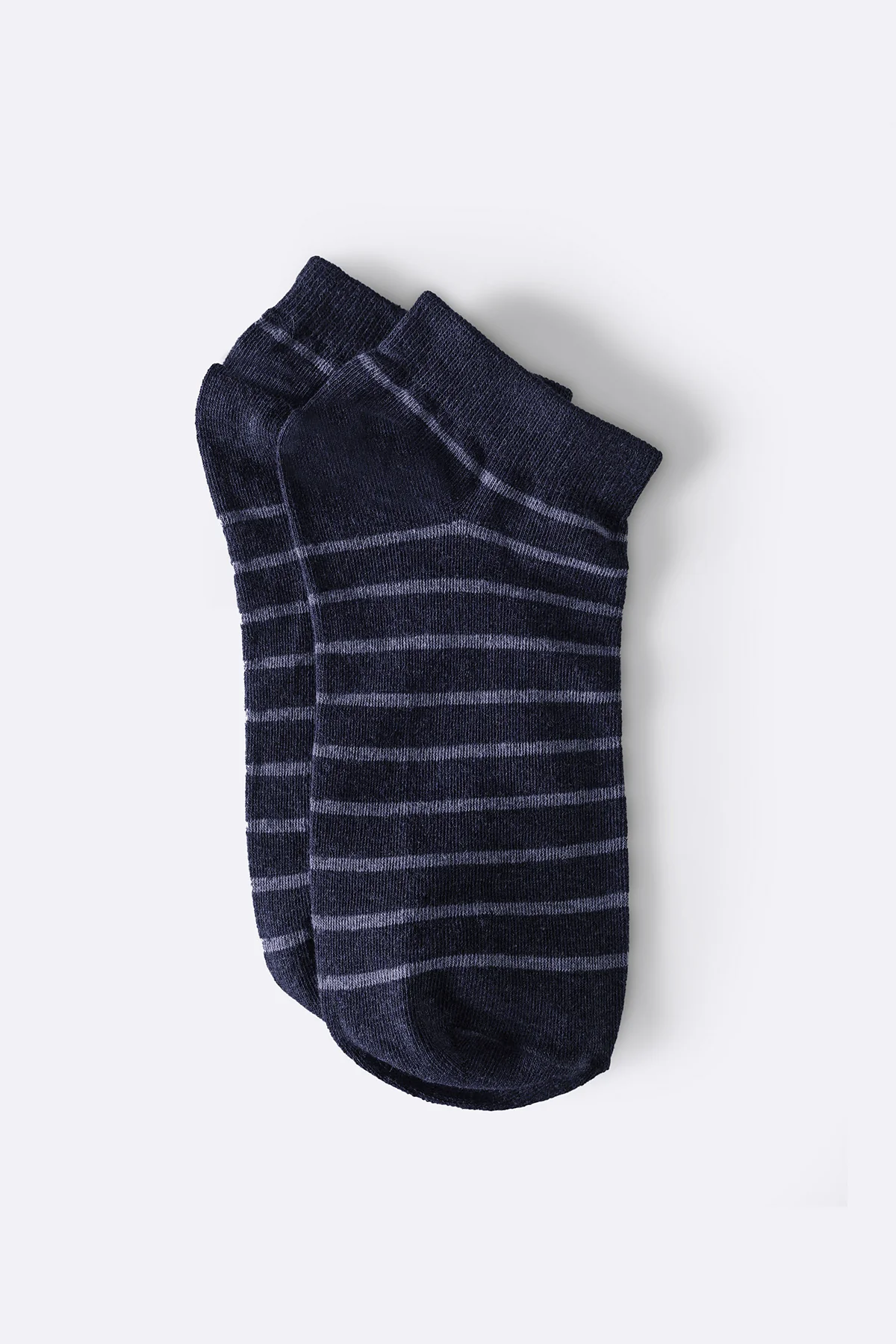 MERCERIZED STRIPE SOCKS