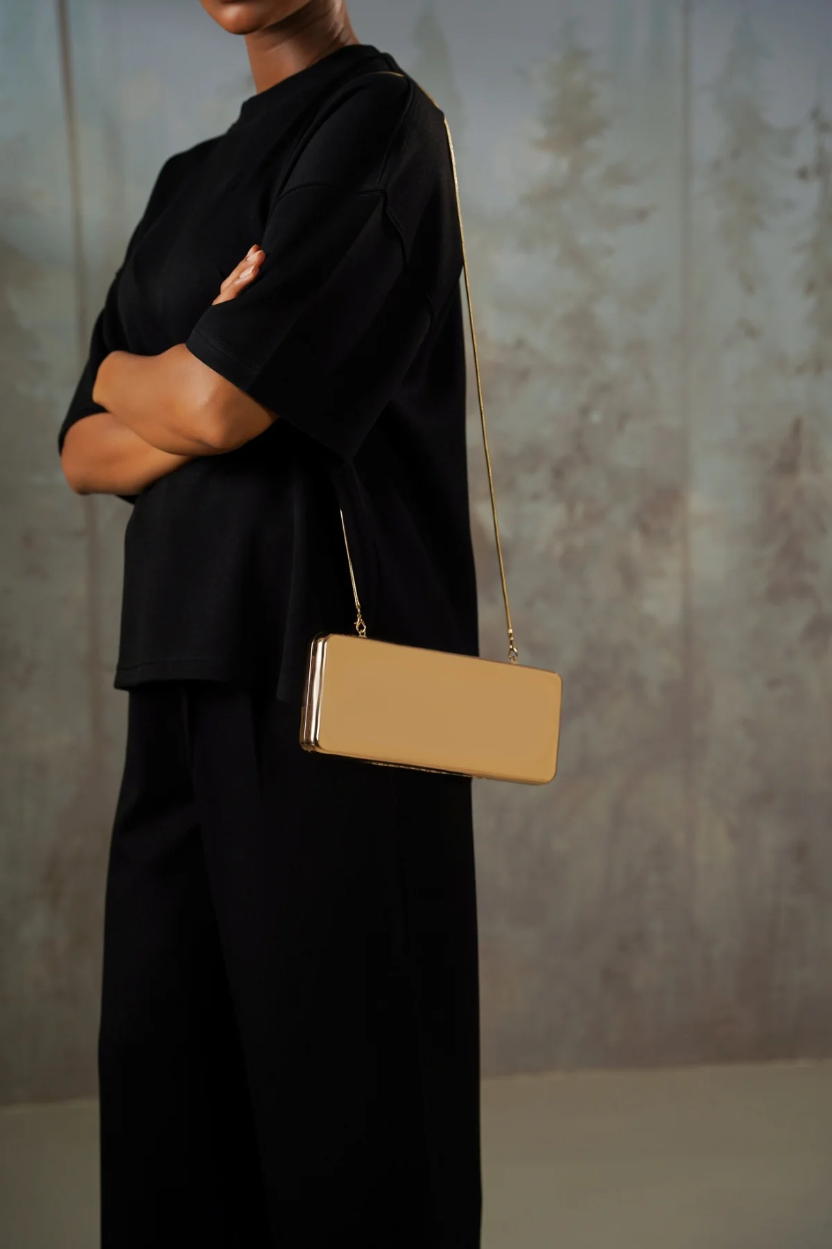 METALLIC NIGHT CLUTCH - Image 3
