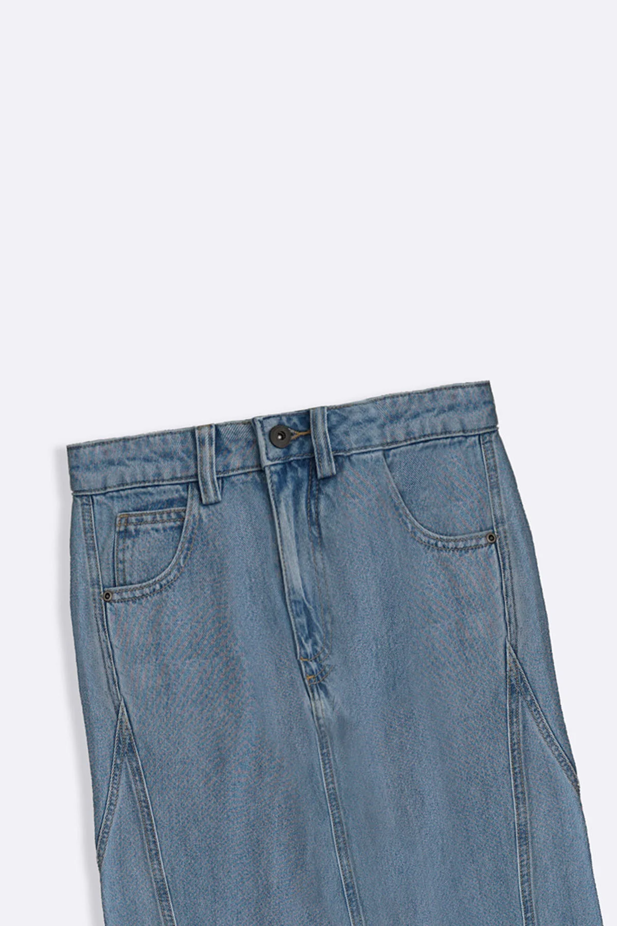 MID RISE BARREL JEANS - Image 6