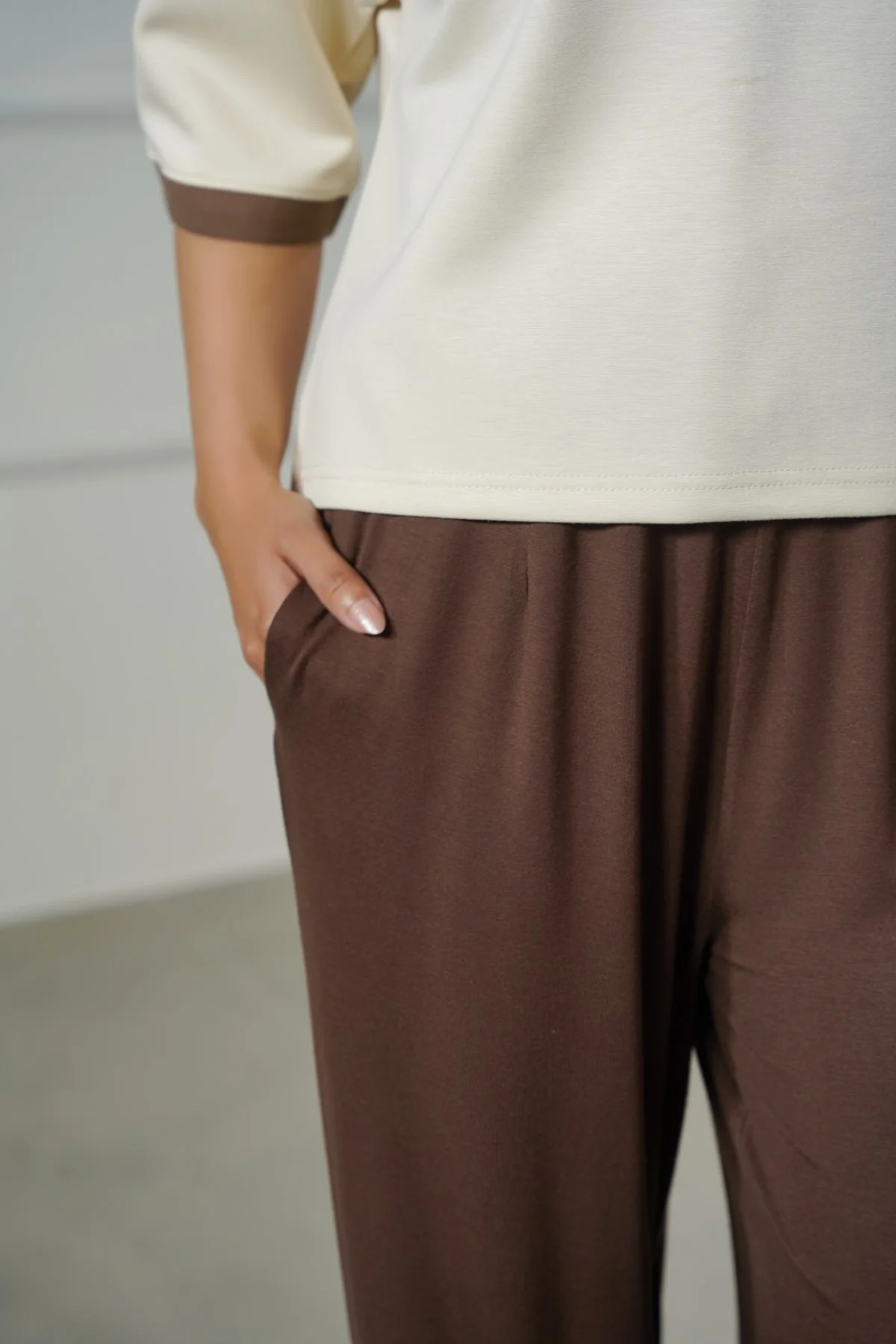 MODAL FLOWY PANTS - Image 4