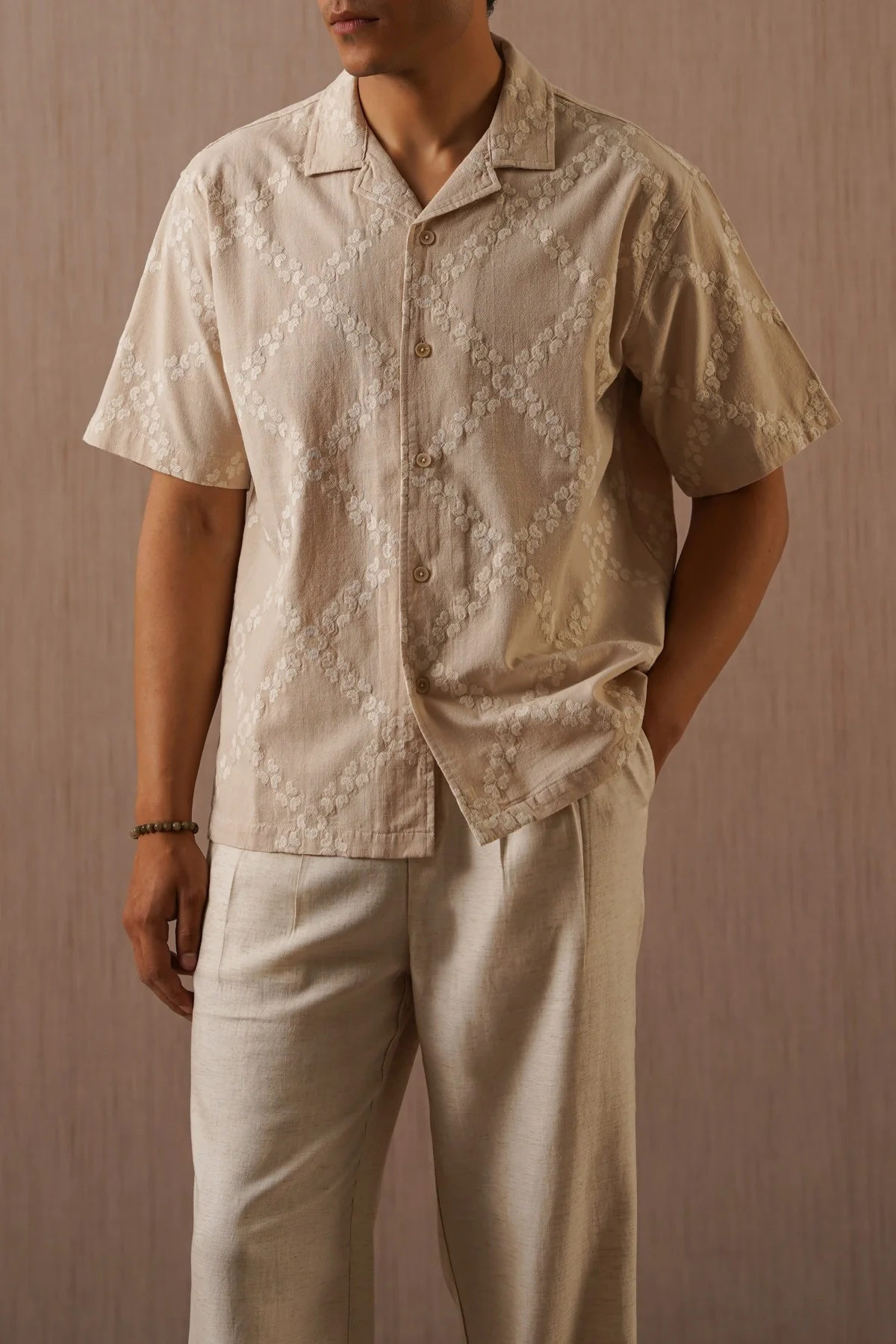 MONTEGO BAY EMBROIDERED SHIRT