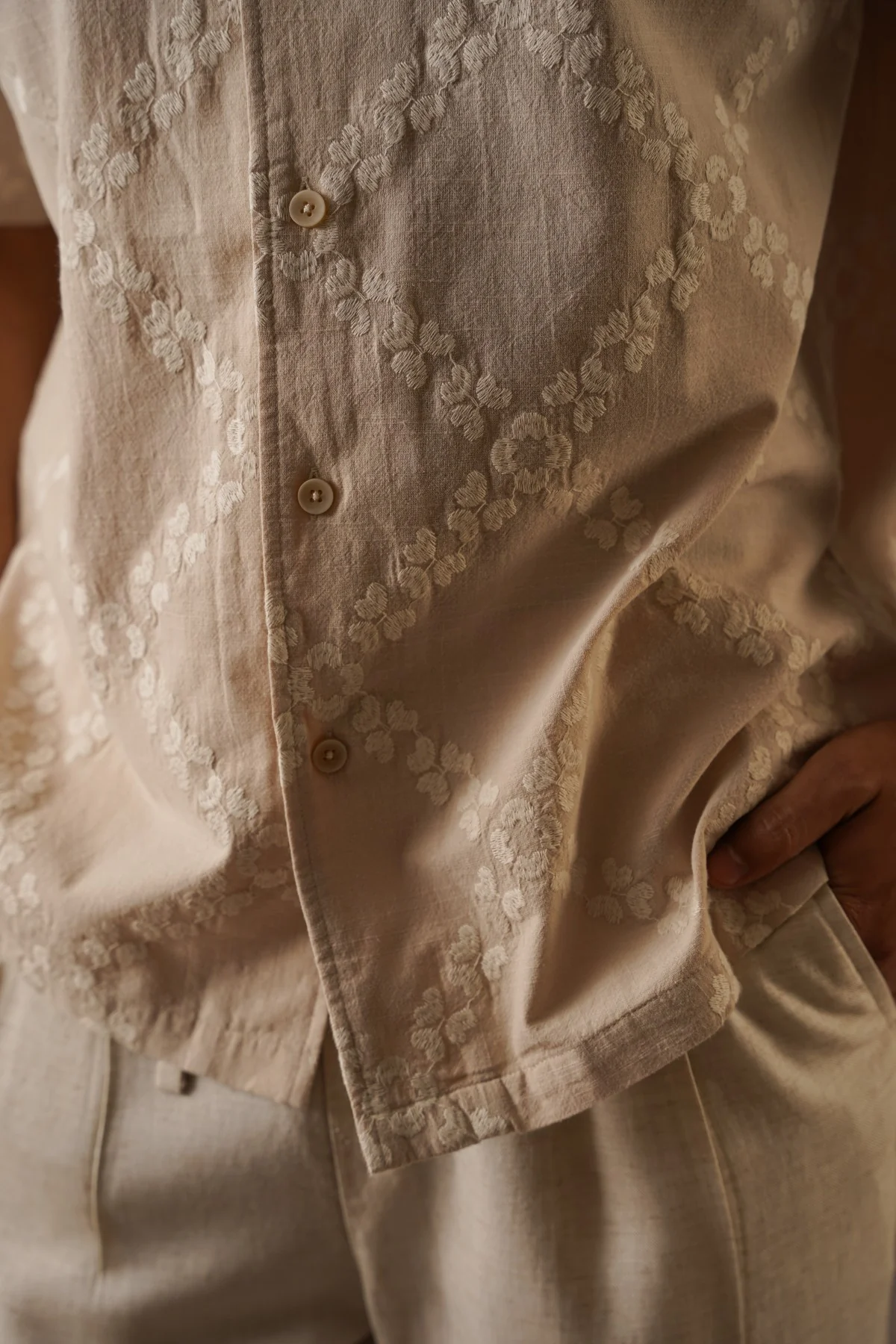 MONTEGO BAY EMBROIDERED SHIRT - Image 3
