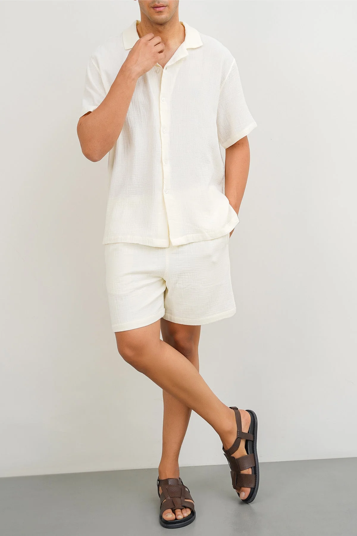 MUSLIN SAFARI SHIRT - Image 3