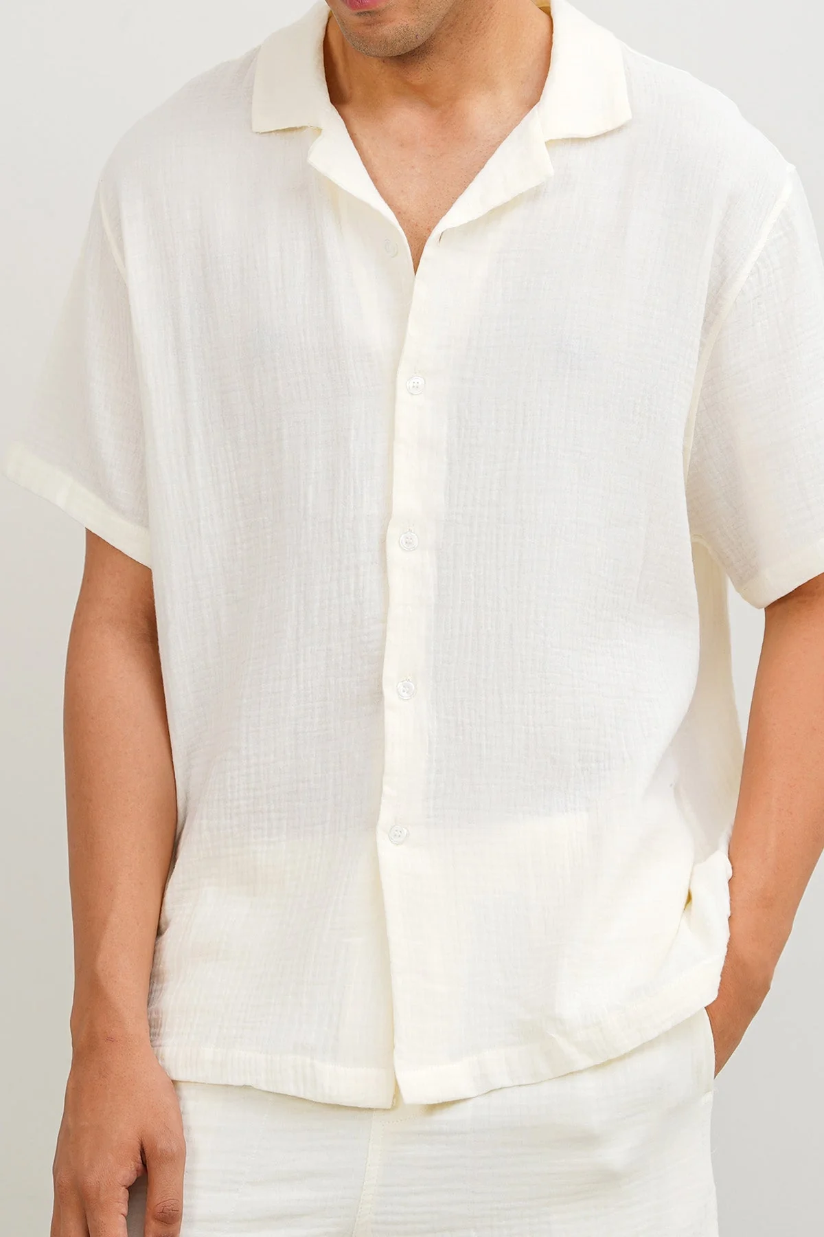 MUSLIN SAFARI SHIRT - Image 5