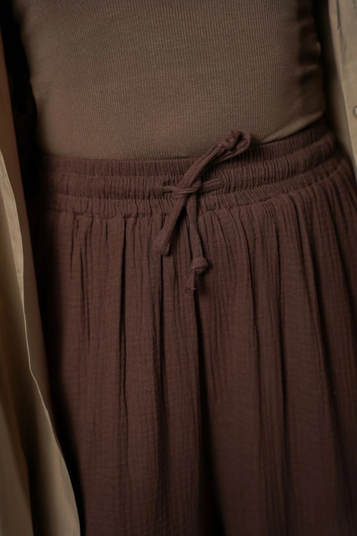 MUSLIN WIDE PANTS - Image 4