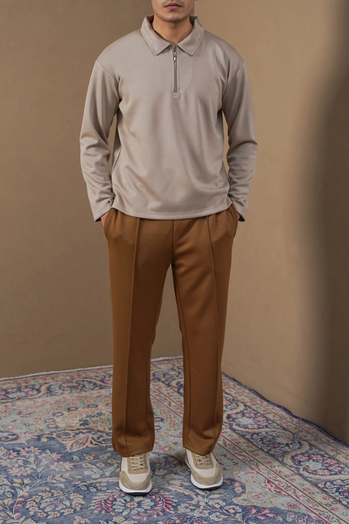 QUARTER-ZIP POLO - Image 3