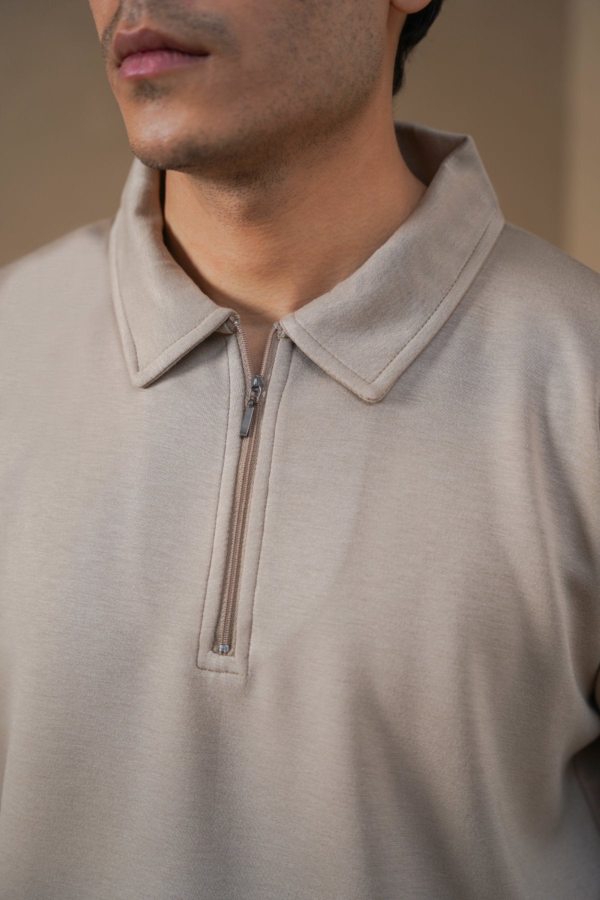 QUARTER-ZIP POLO - Image 5