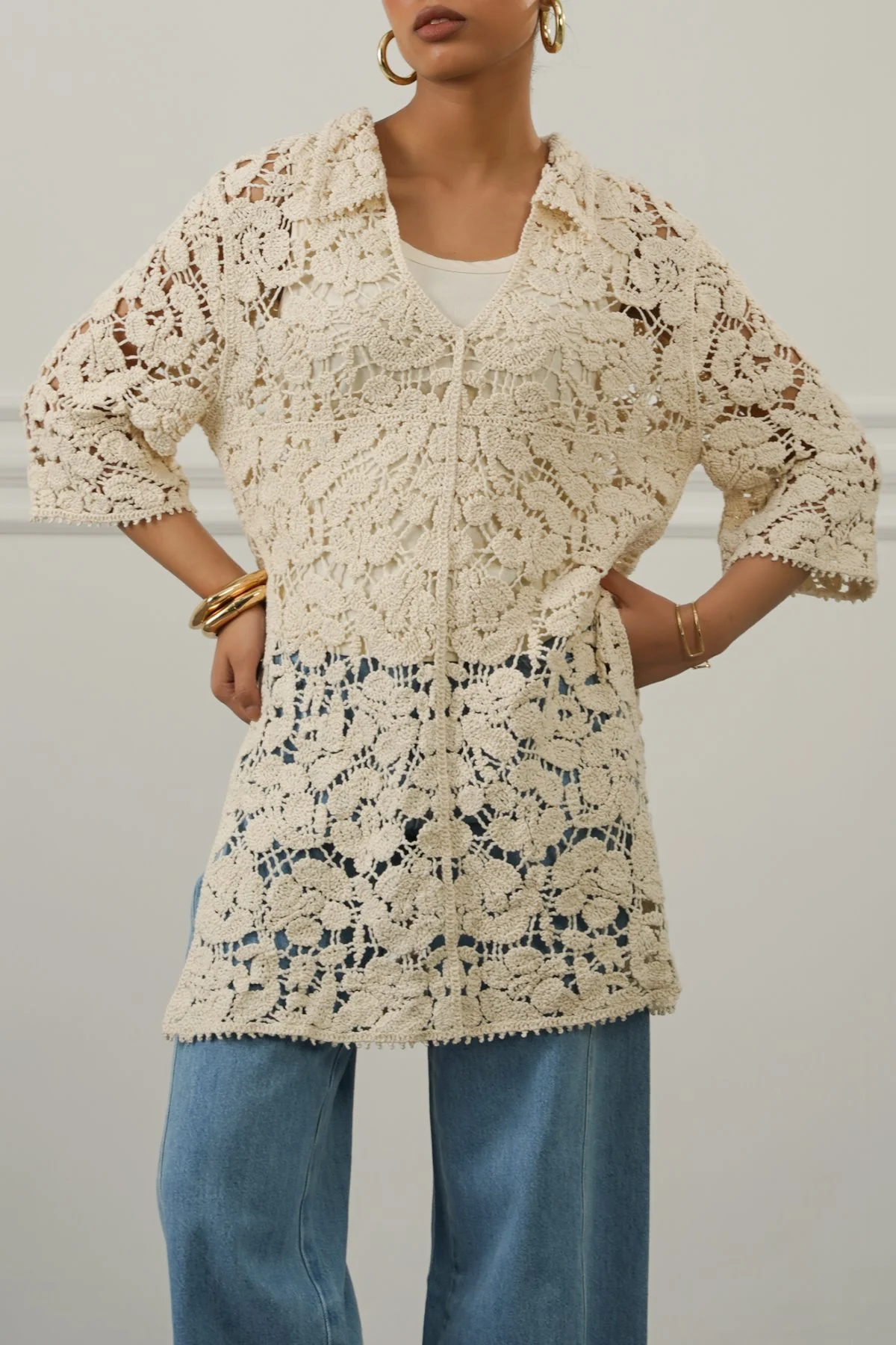 NOMAD CROCHET TUNIC