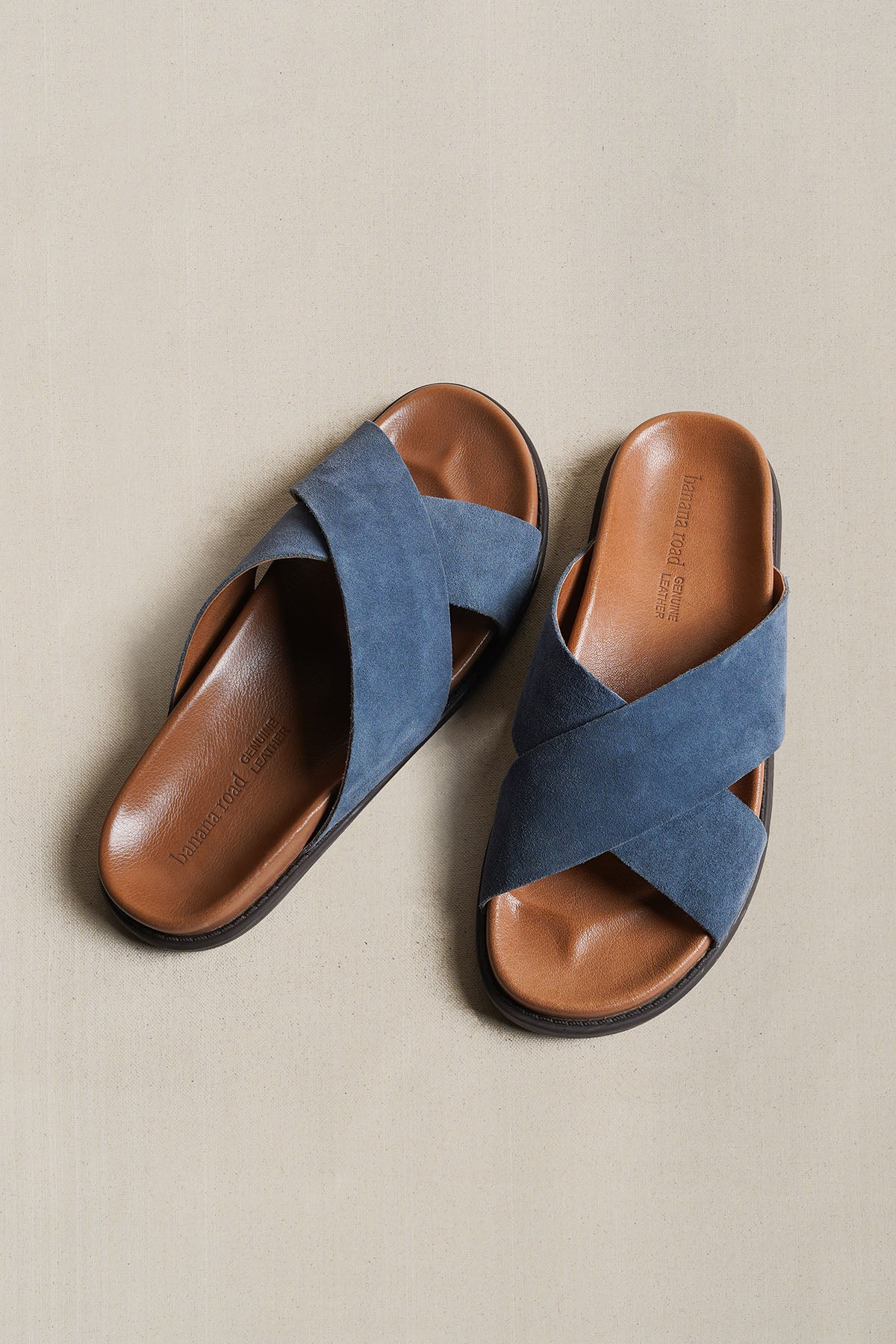 NOMAD LEATHER SLIDES