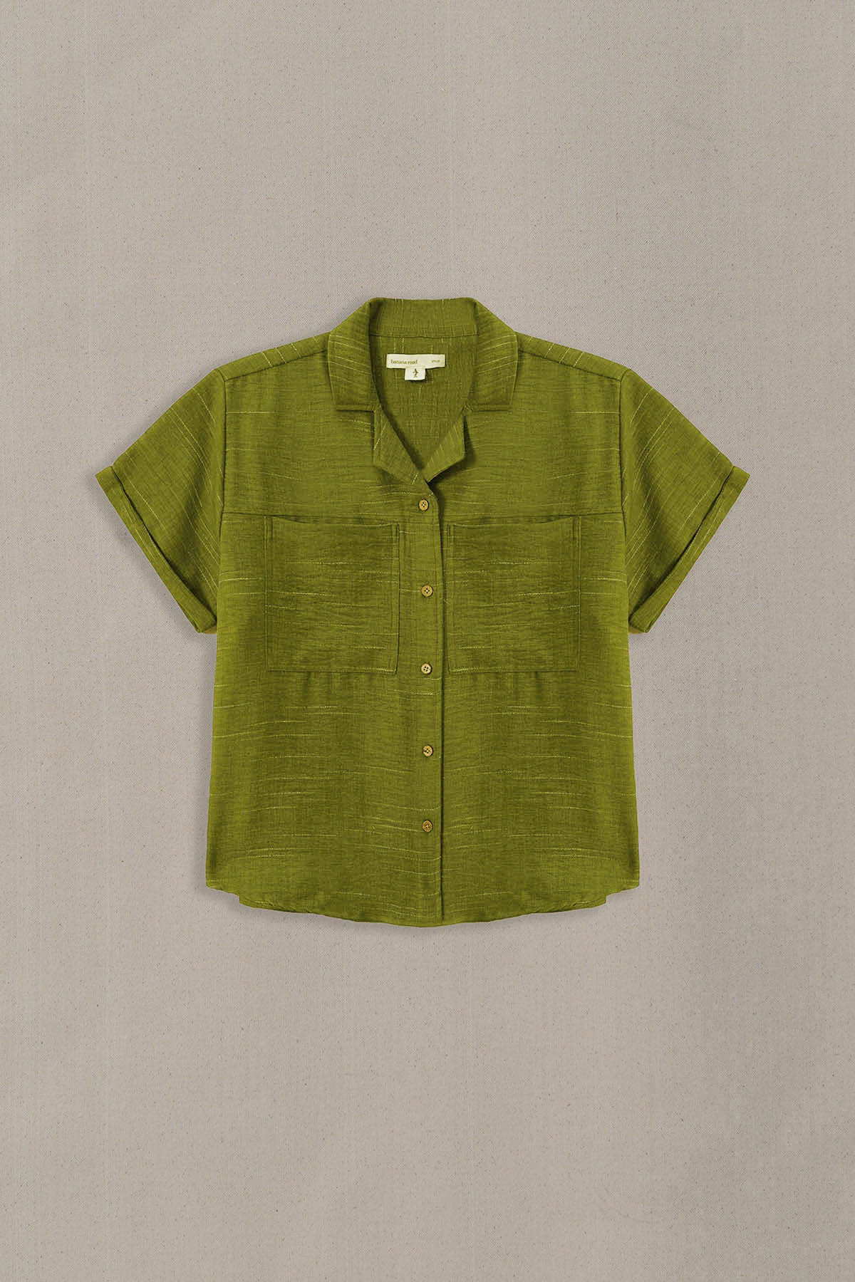 OLIVE ROUTE SHIRT - Image 2