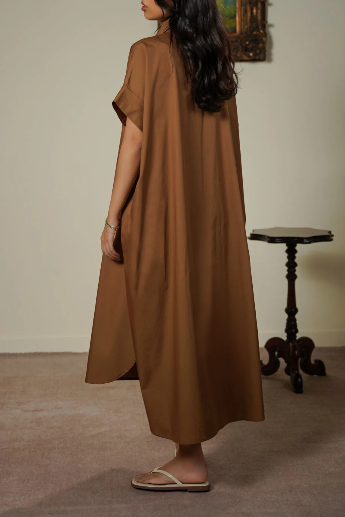 ONE SIZE COTTON SHIRT DRESS - Image 6