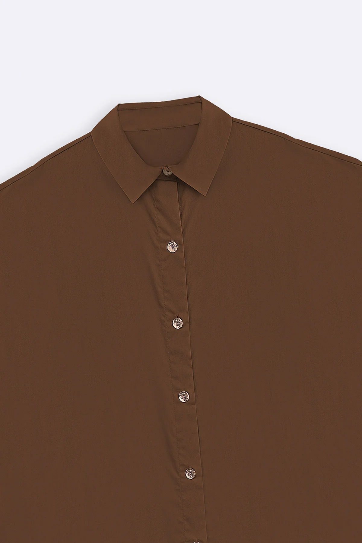 ONE SIZE COTTON SHIRT DRESS - Image 7