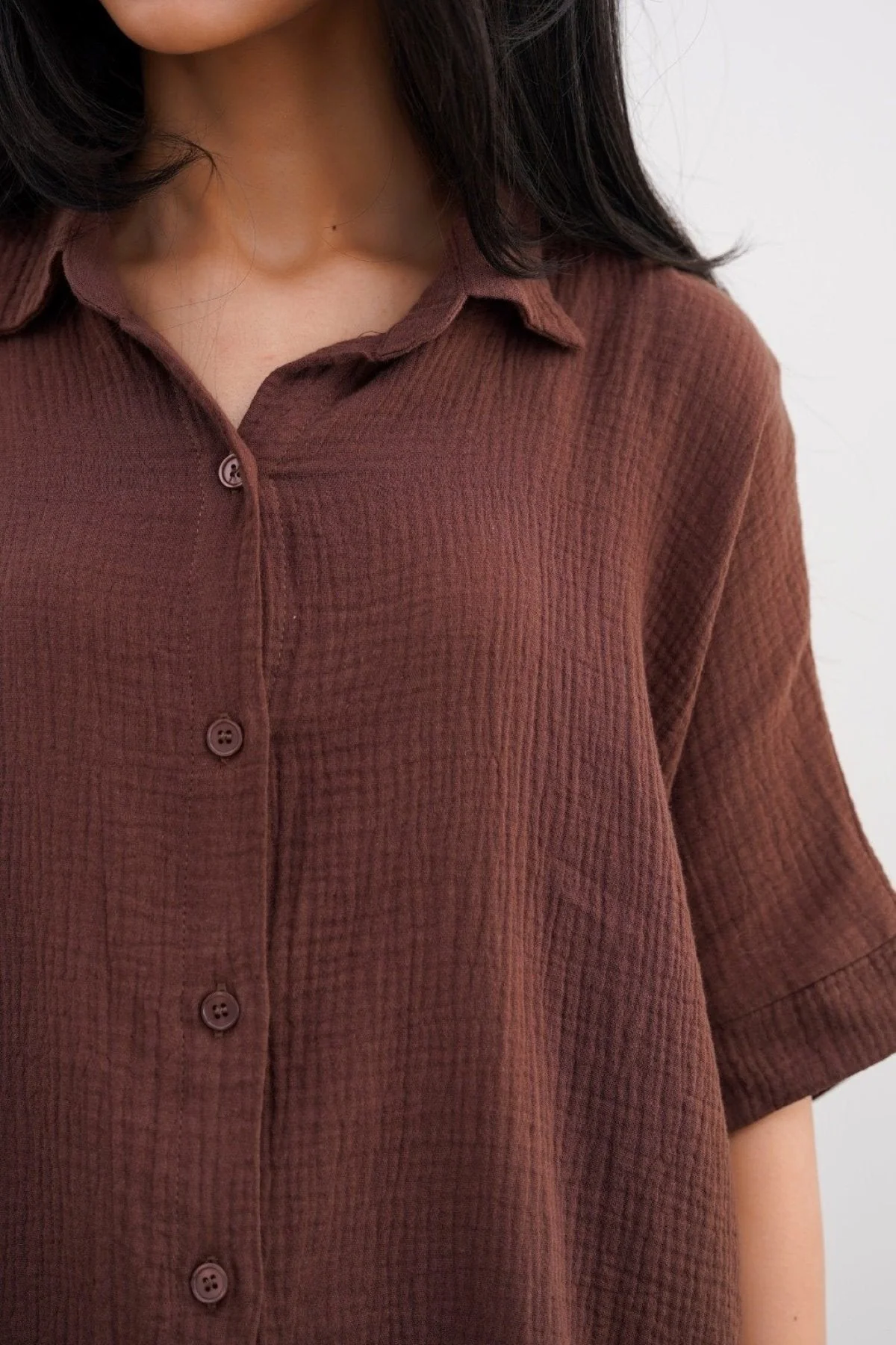 ORGANIC MUSLIN SHIRT - Image 3