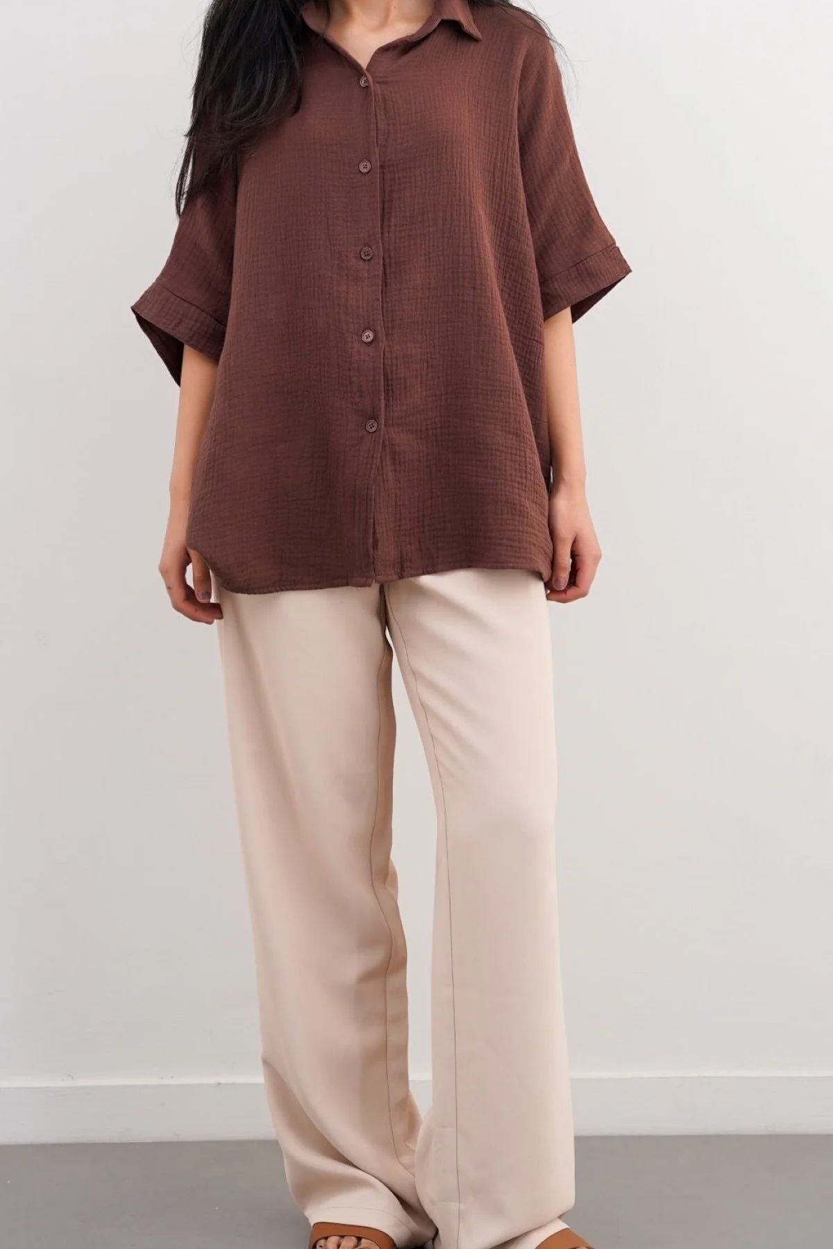 ORGANIC MUSLIN SHIRT - Image 4