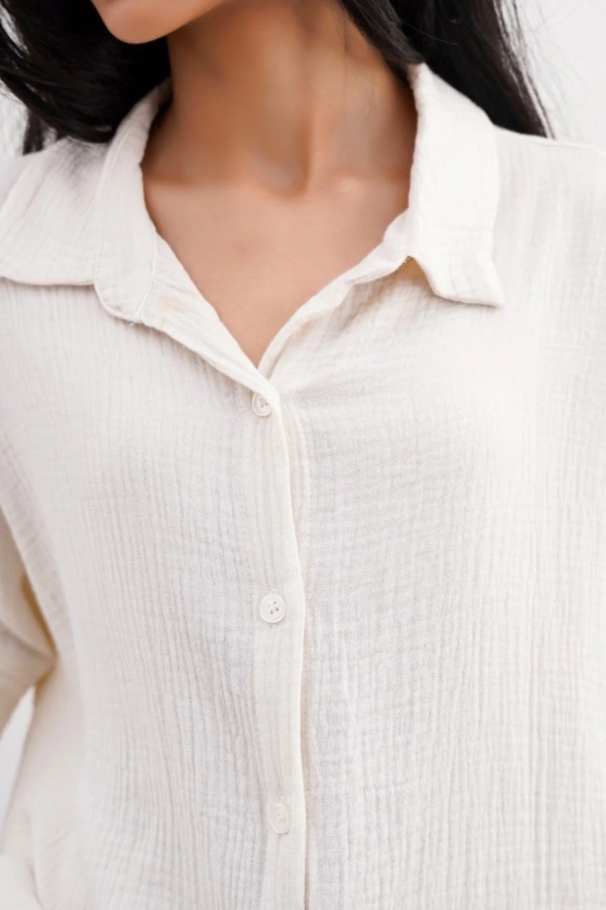 ORGANIC MUSLIN SHIRT - Image 3