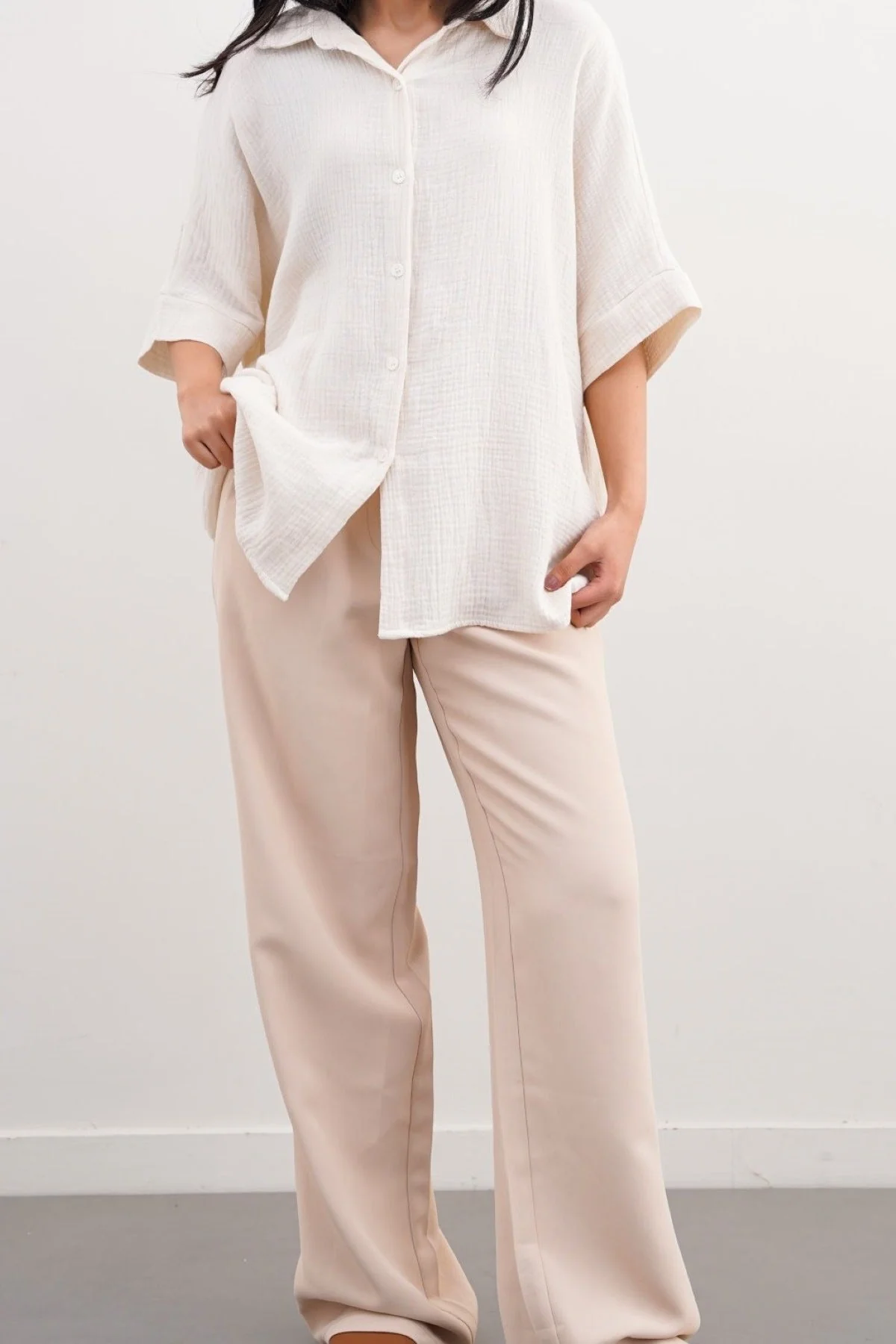 ORGANIC MUSLIN SHIRT - Image 4