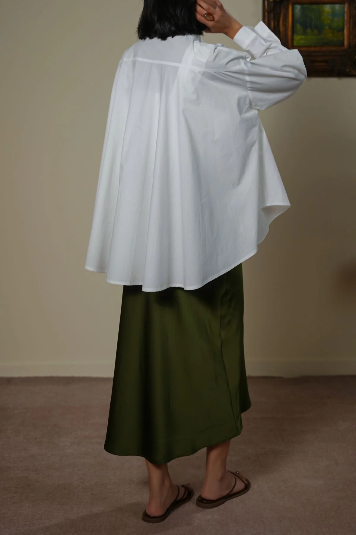 OVERSIZED COTTON BLOUSE - Image 4
