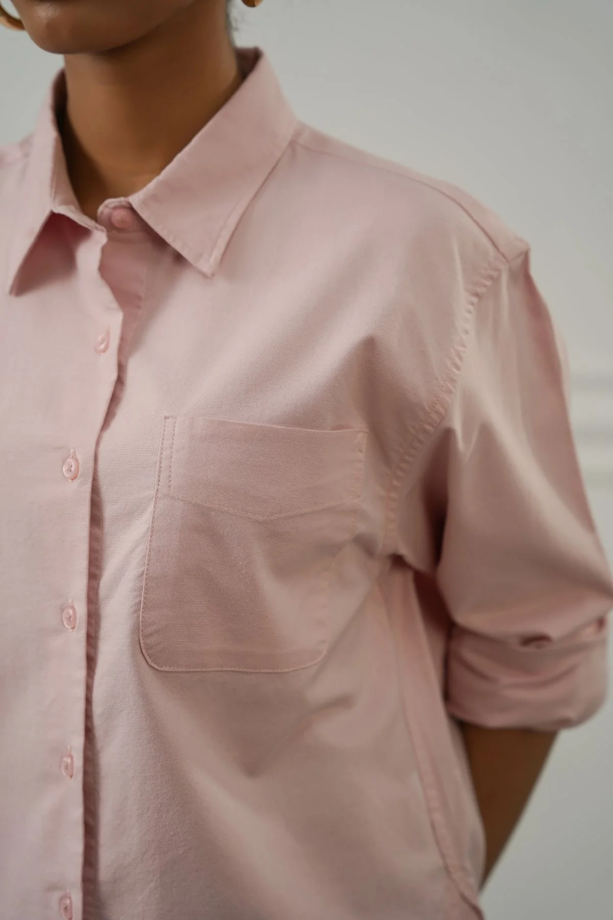 OXFORD CROPPED SHIRT - Image 4