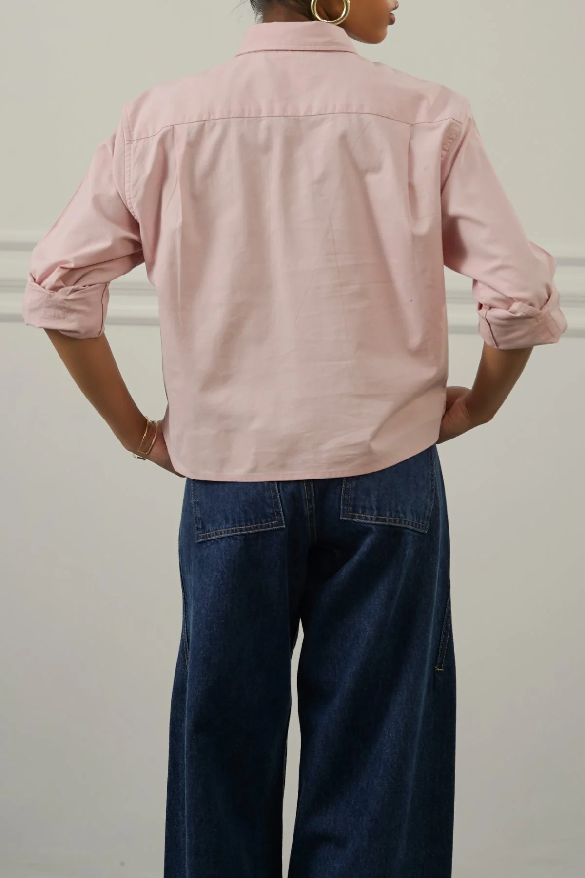 OXFORD CROPPED SHIRT - Image 5