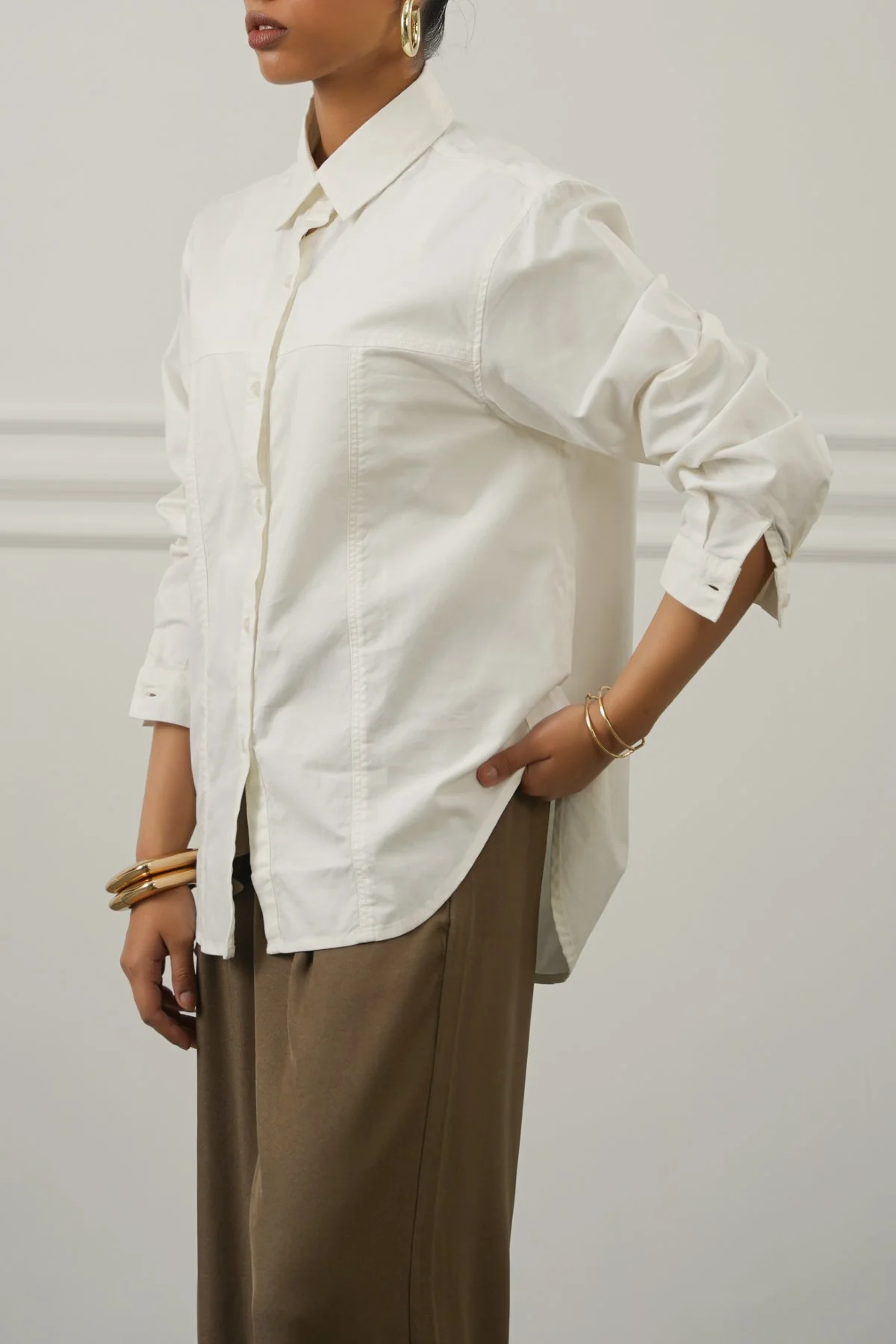 OXFORD PANEL SHIRT - Image 5