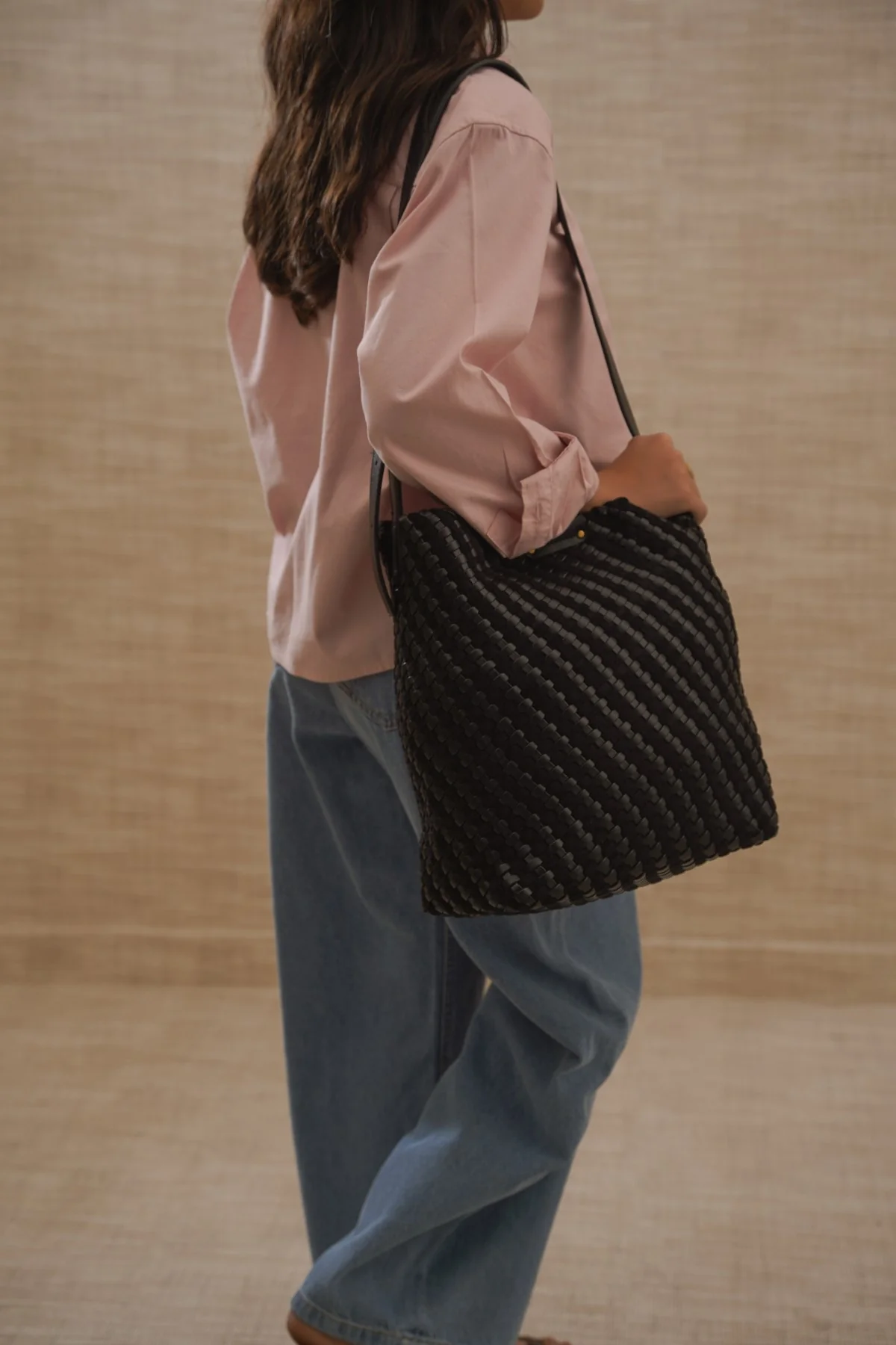 PALM WEAVE TOTE - Image 3