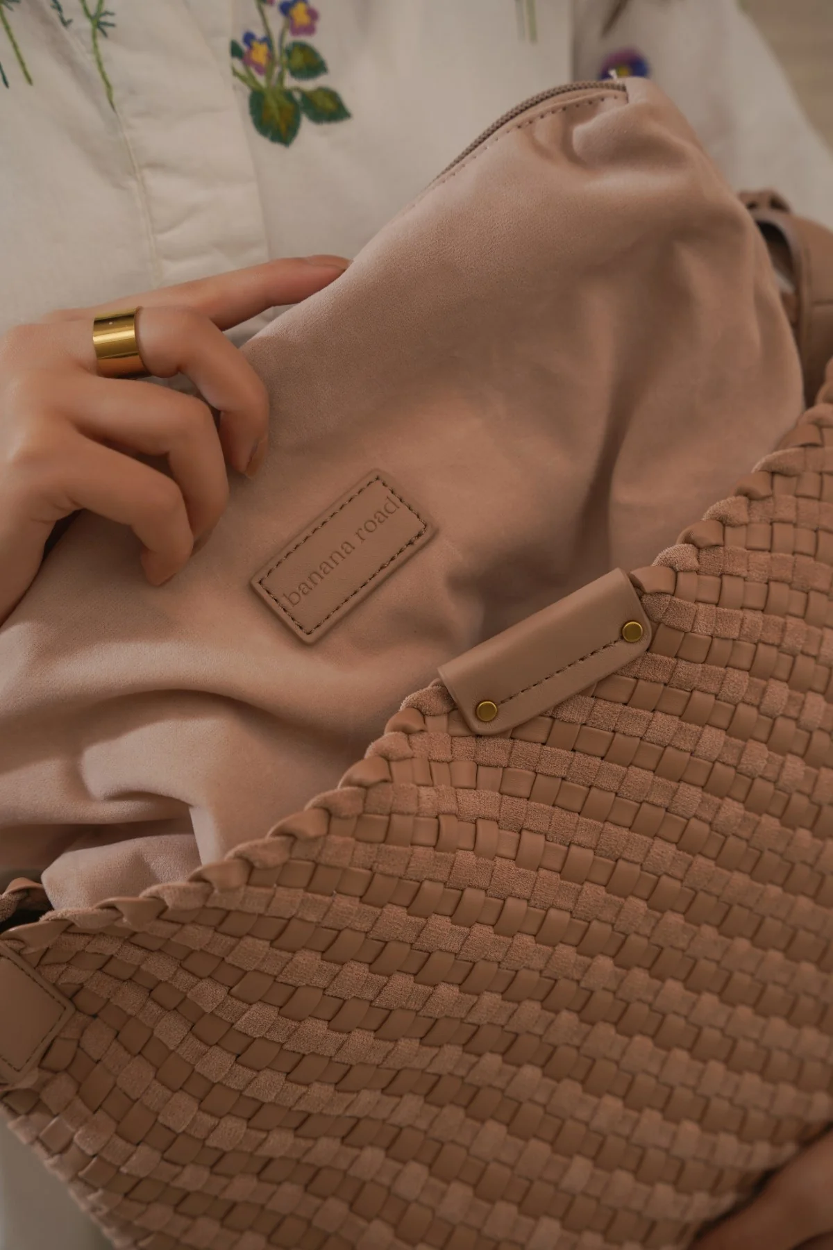 PALM WEAVE TOTE - Image 3