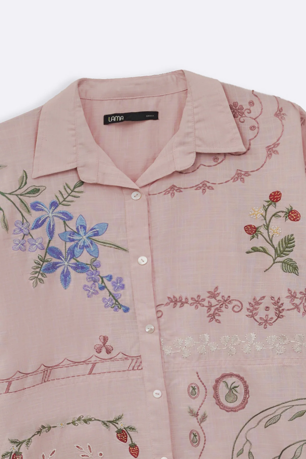 PINK BERRY BUTTON DOWN - Image 7