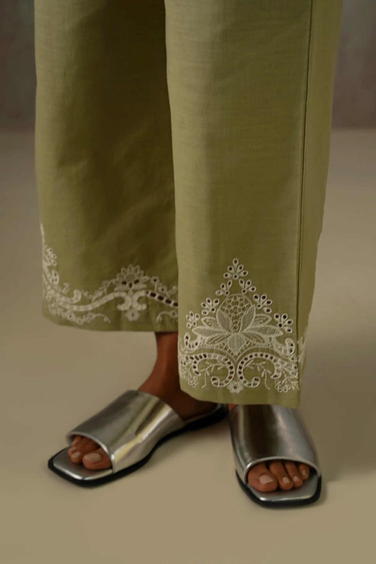PISTACHIO BRODERIE CULOTTES - Image 4