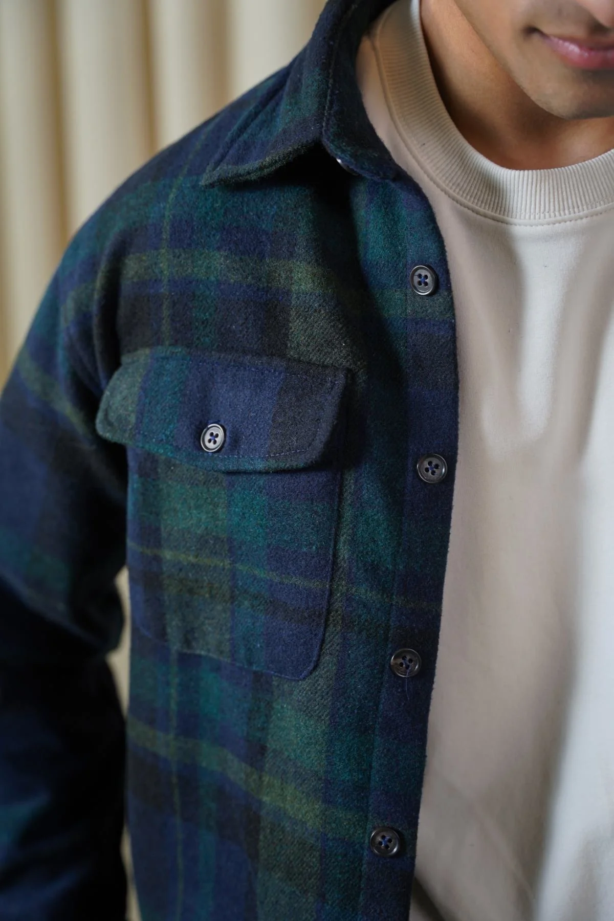 PLAID FLANNEL SHACKET - Image 2