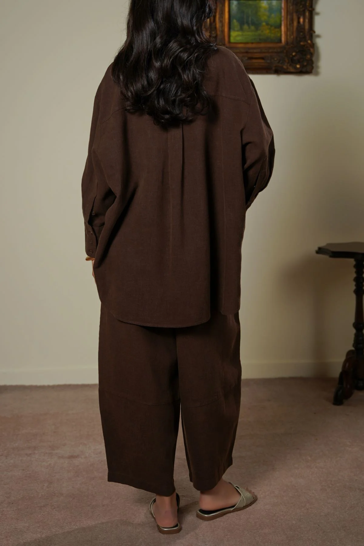 PLANT FIBER COCOON PANTS - Image 5