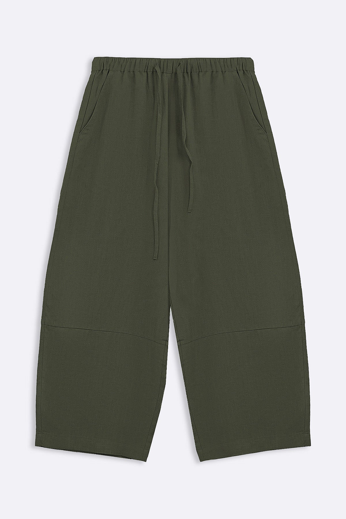 PLANT FIBER COCOON PANTS - Image 2