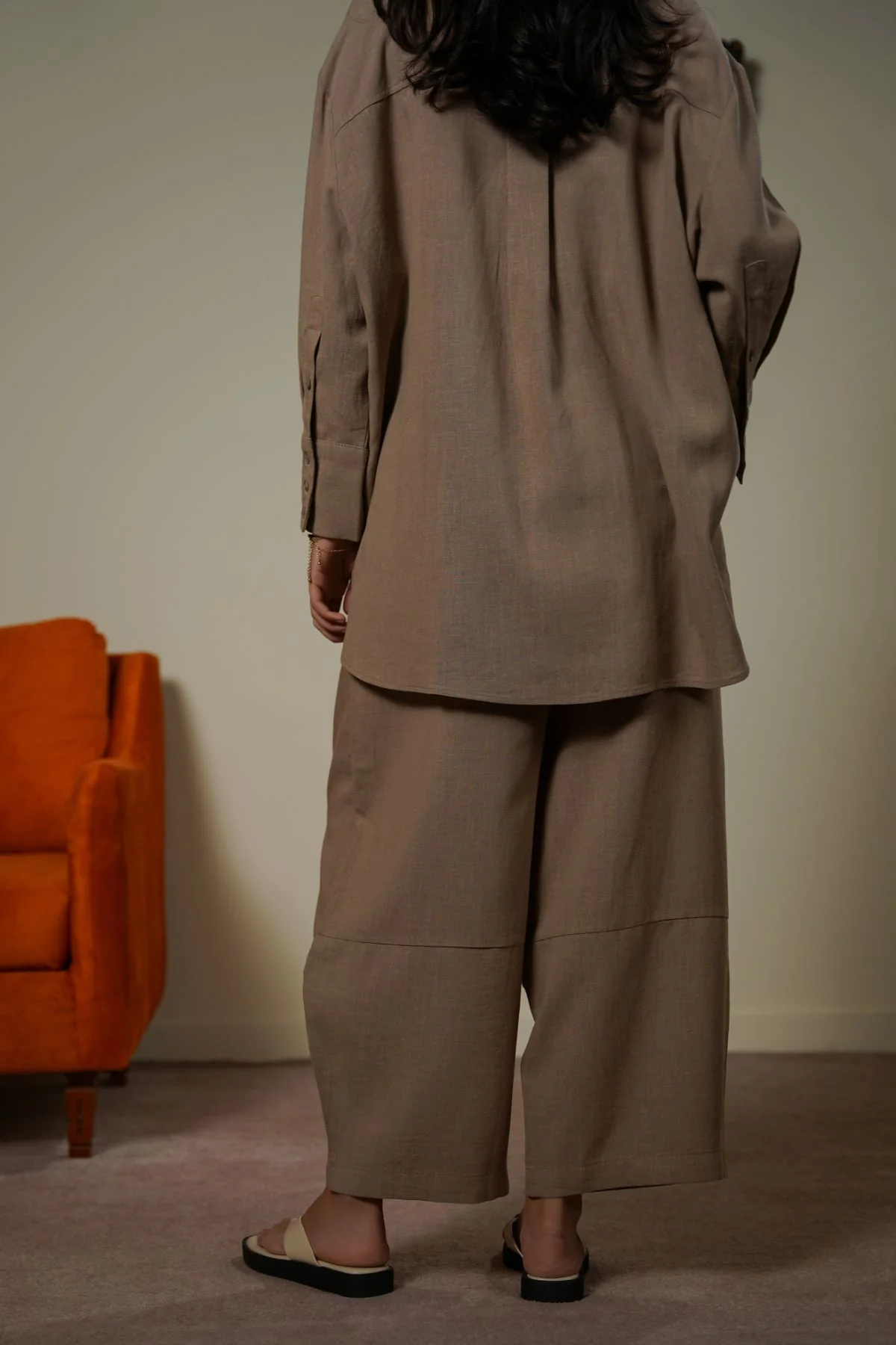 PLANT FIBER COCOON PANTS - Image 5