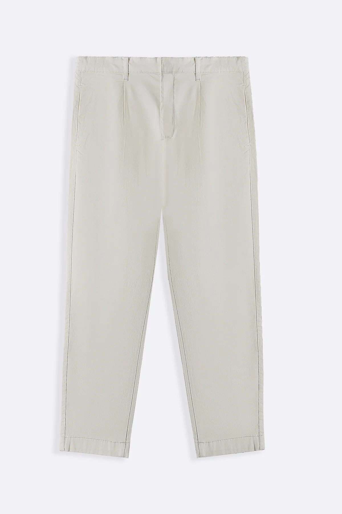 PLEATED CHINOS