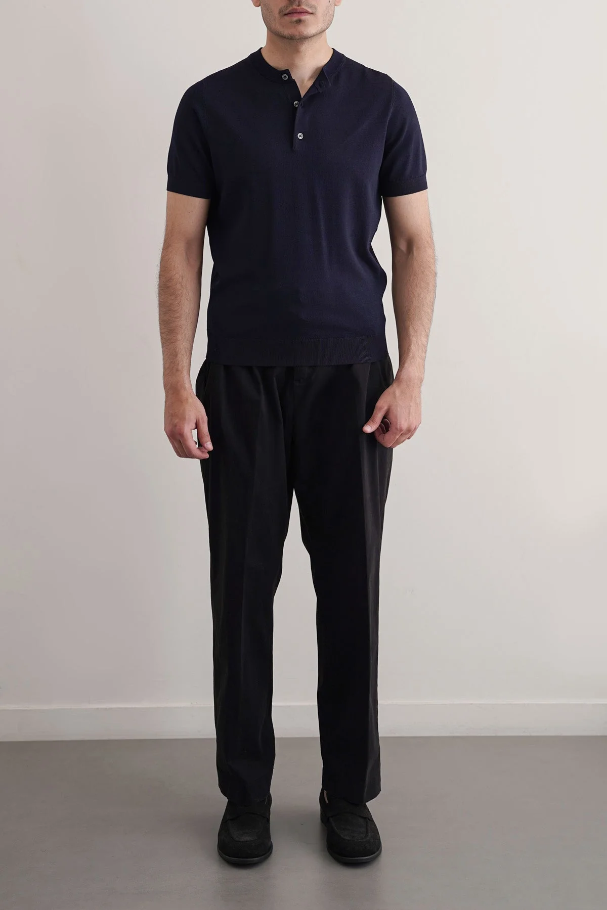 PLEATED COTTON TROUSERS - Image 5