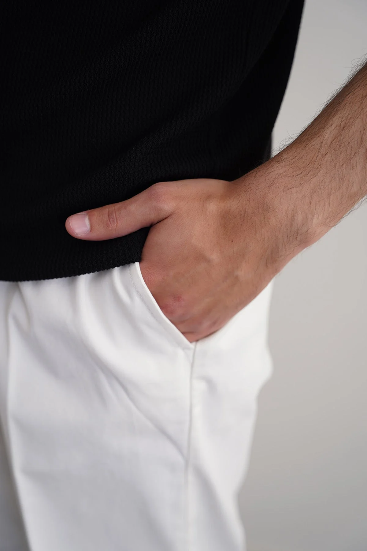 PLEATED COTTON TROUSERS - Image 3