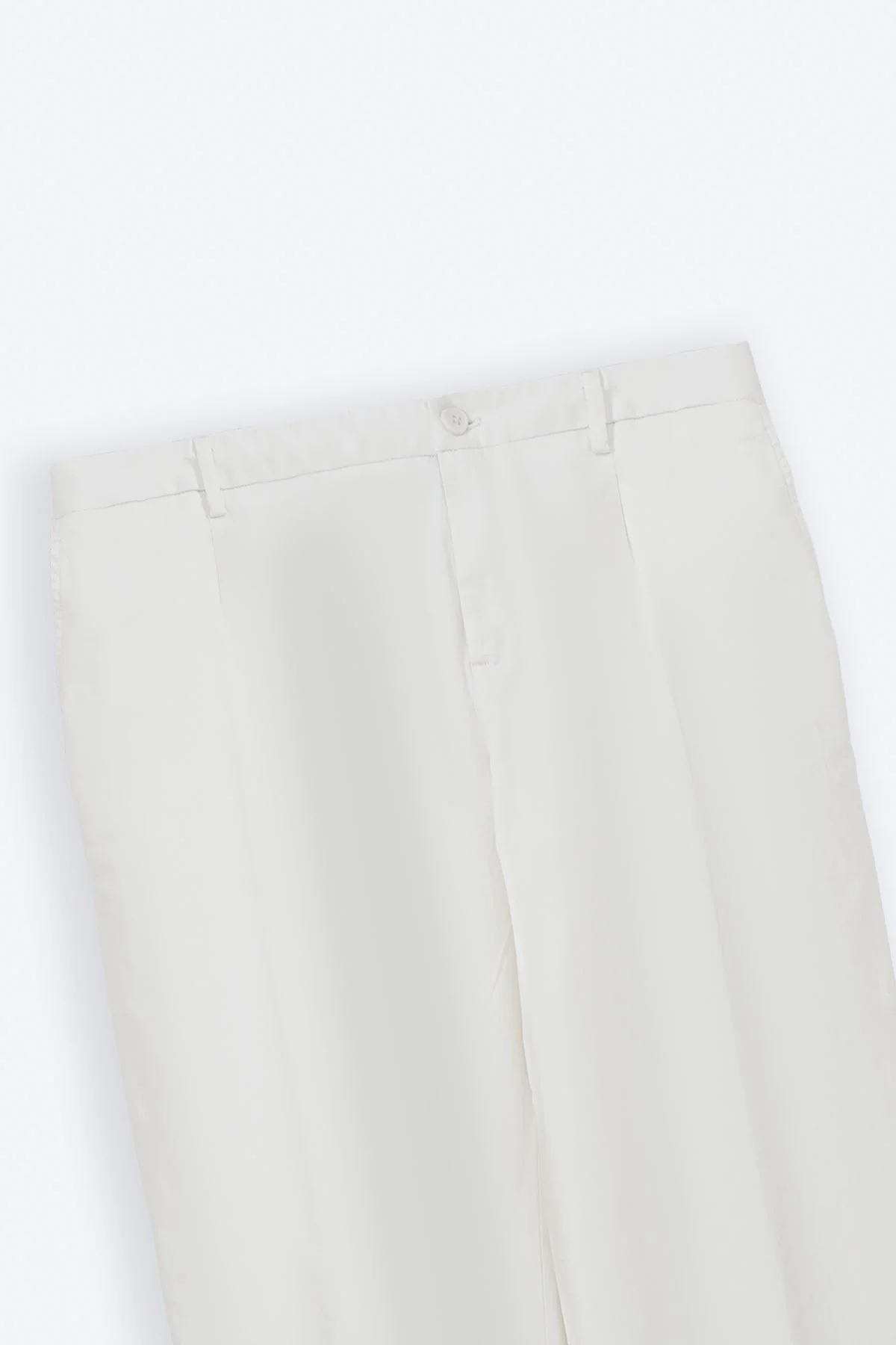 PLEATED COTTON TROUSERS - Image 7