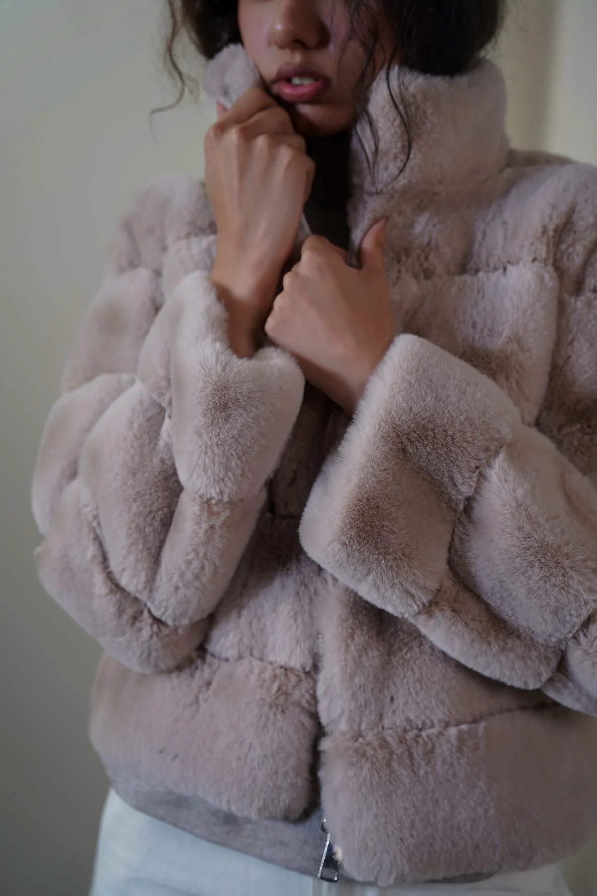 PLUSH FUR JACKET