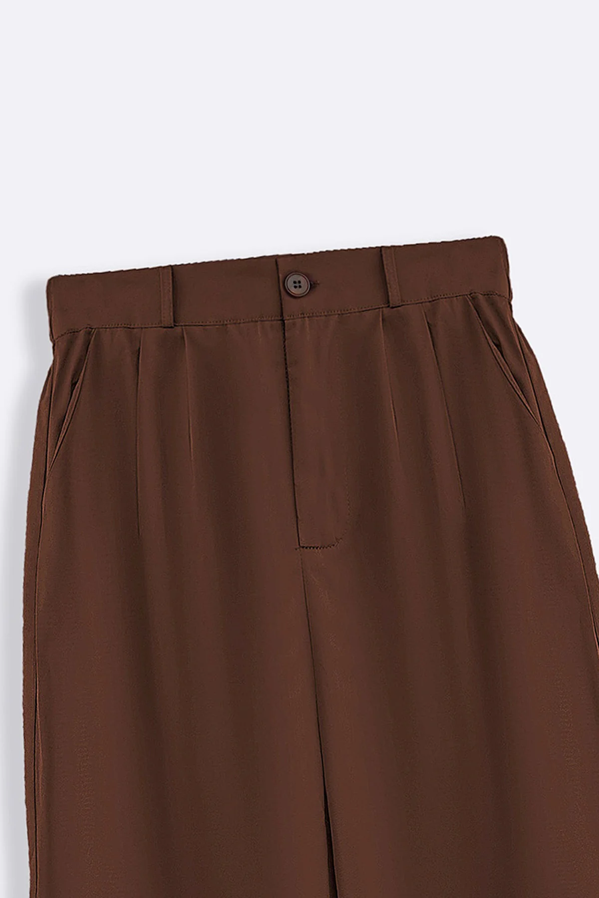 POPLIN TURN UP PANTS - Image 2