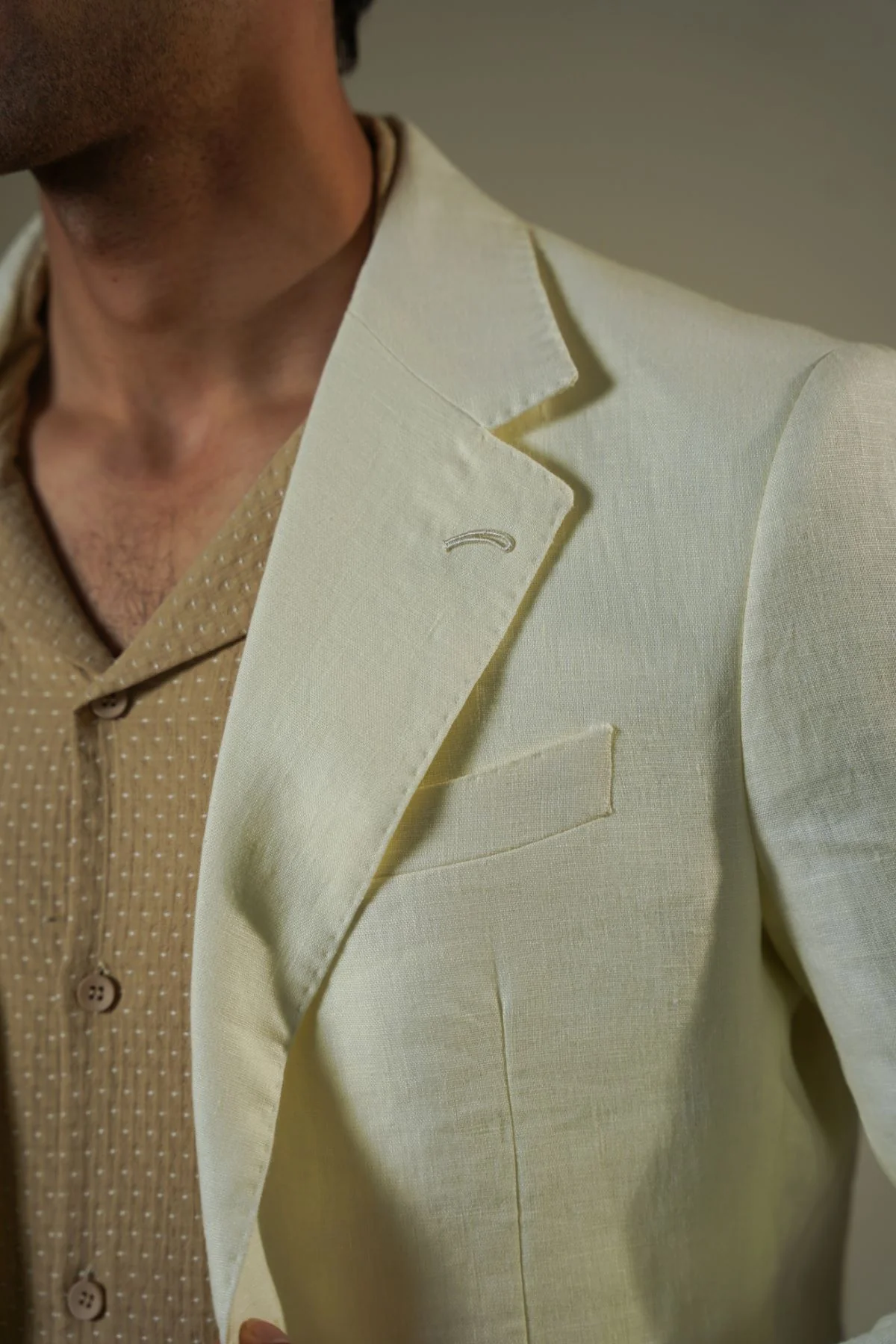 PREMIUM LINEN BLAZER - Image 2