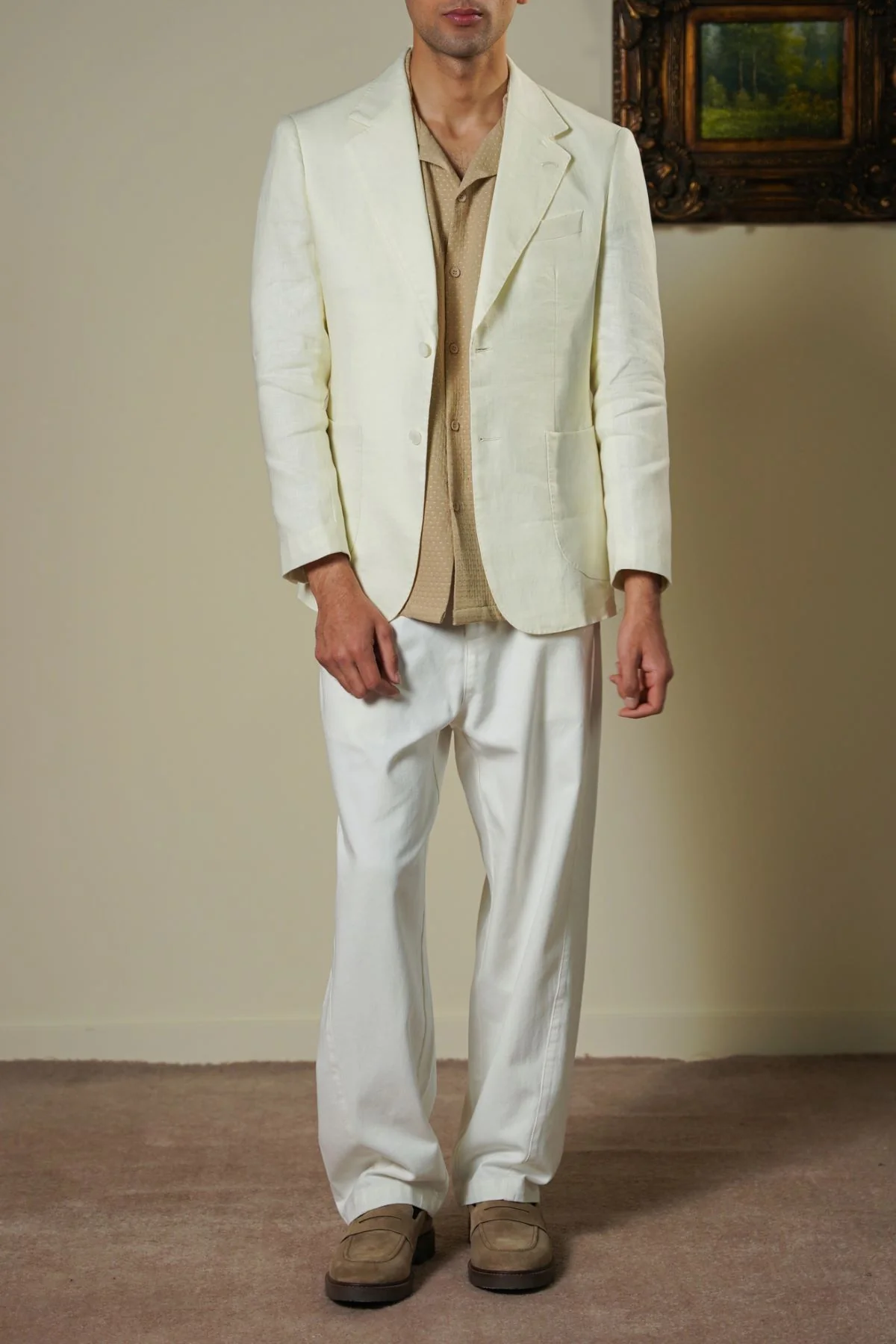 PREMIUM LINEN BLAZER - Image 4