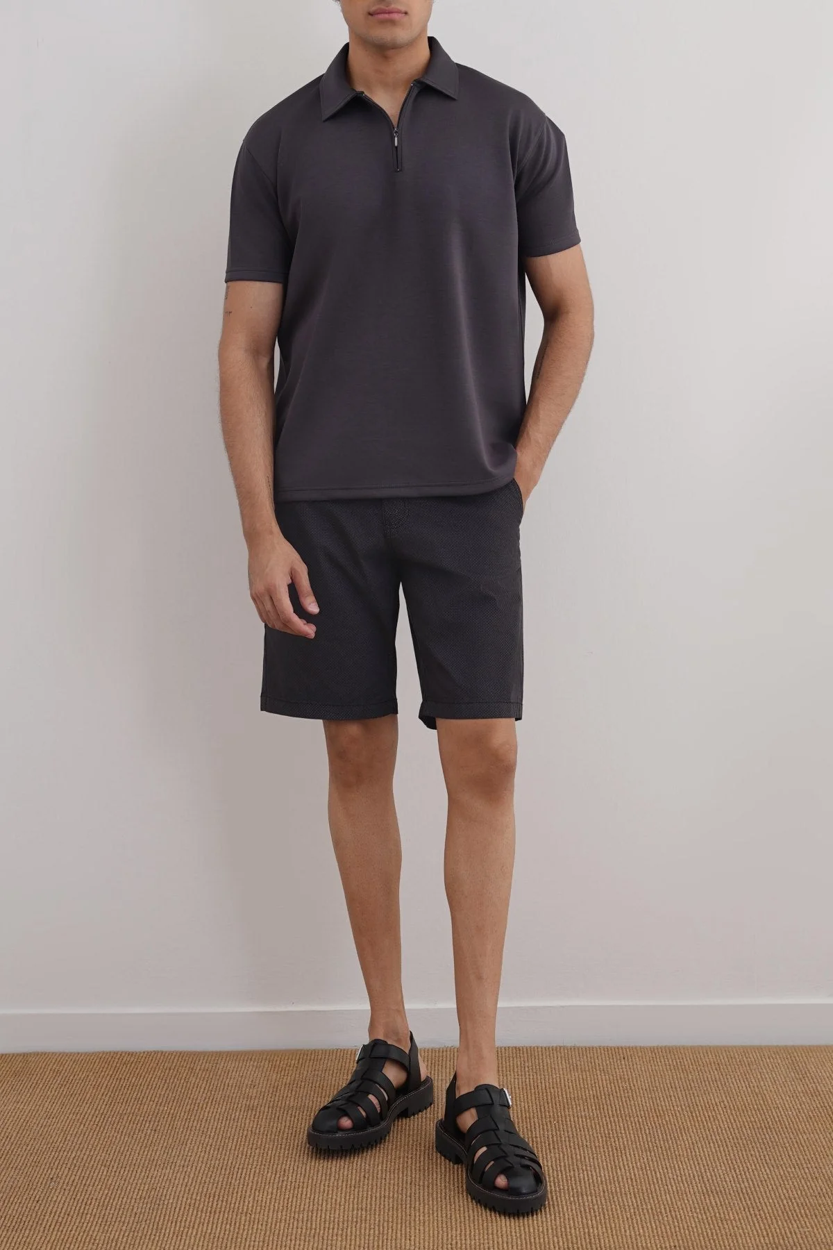 PRINTED CHINO SHORTS - Image 3