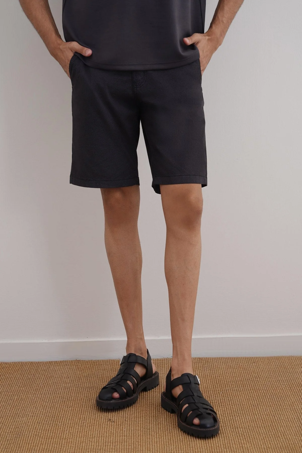 PRINTED CHINO SHORTS - Image 6