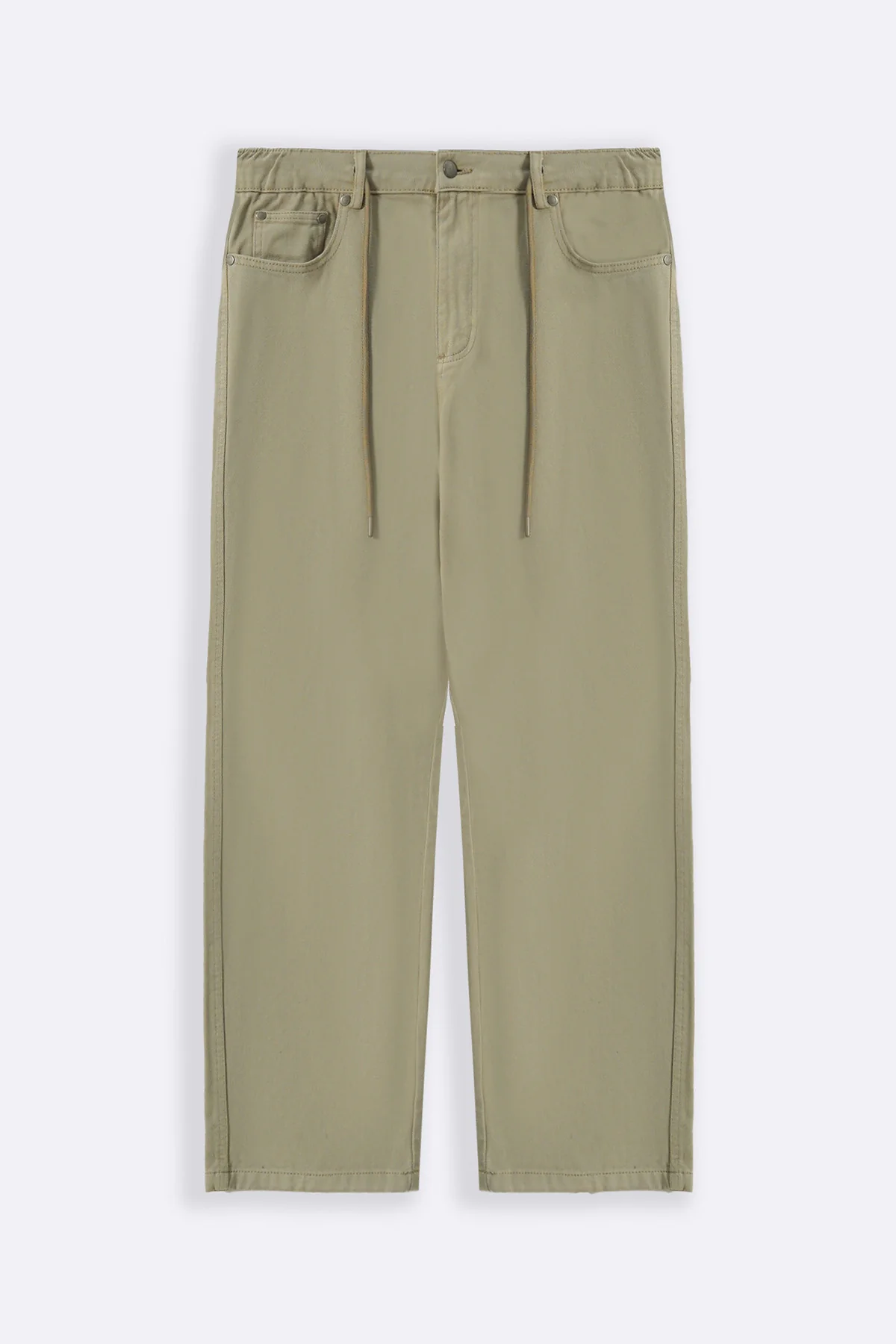 PULL-ON TWILL JEANS - Image 2