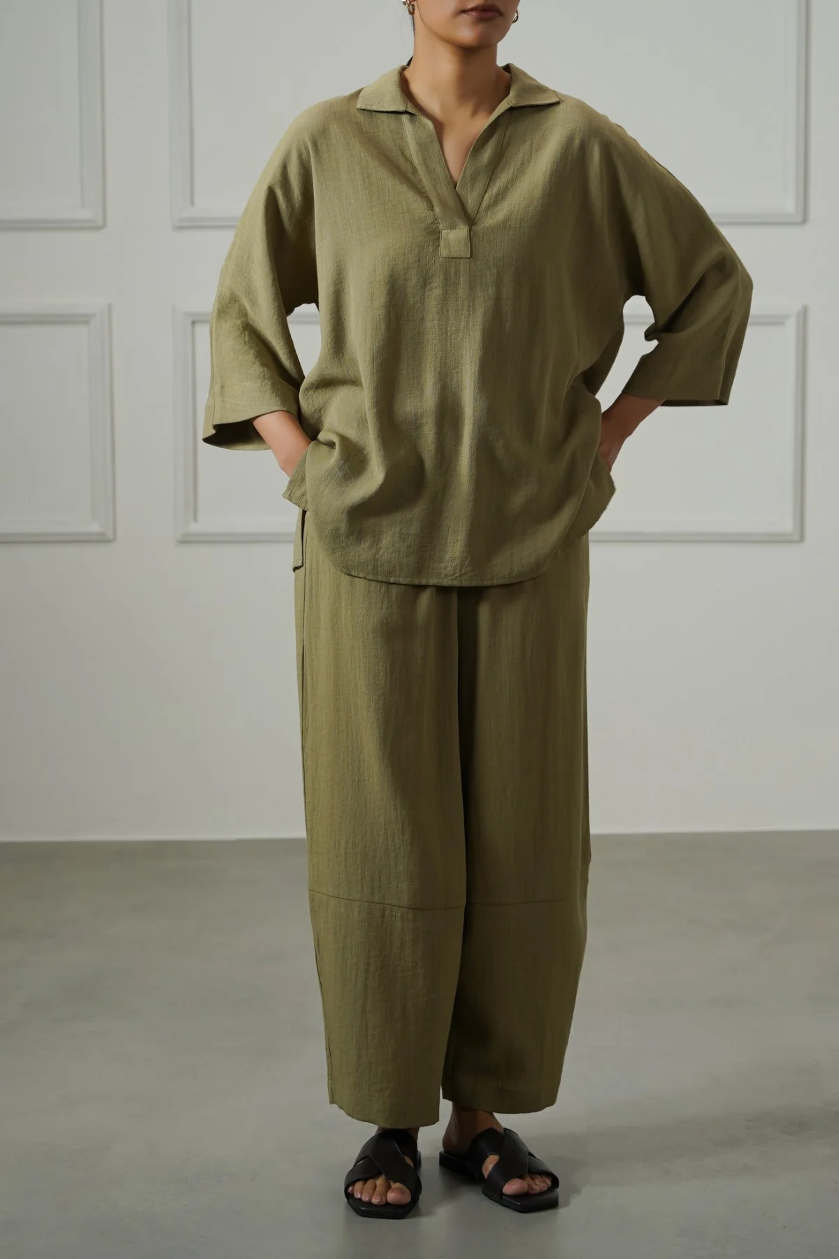 PULLOVER SAFARI BLOUSE - Image 4