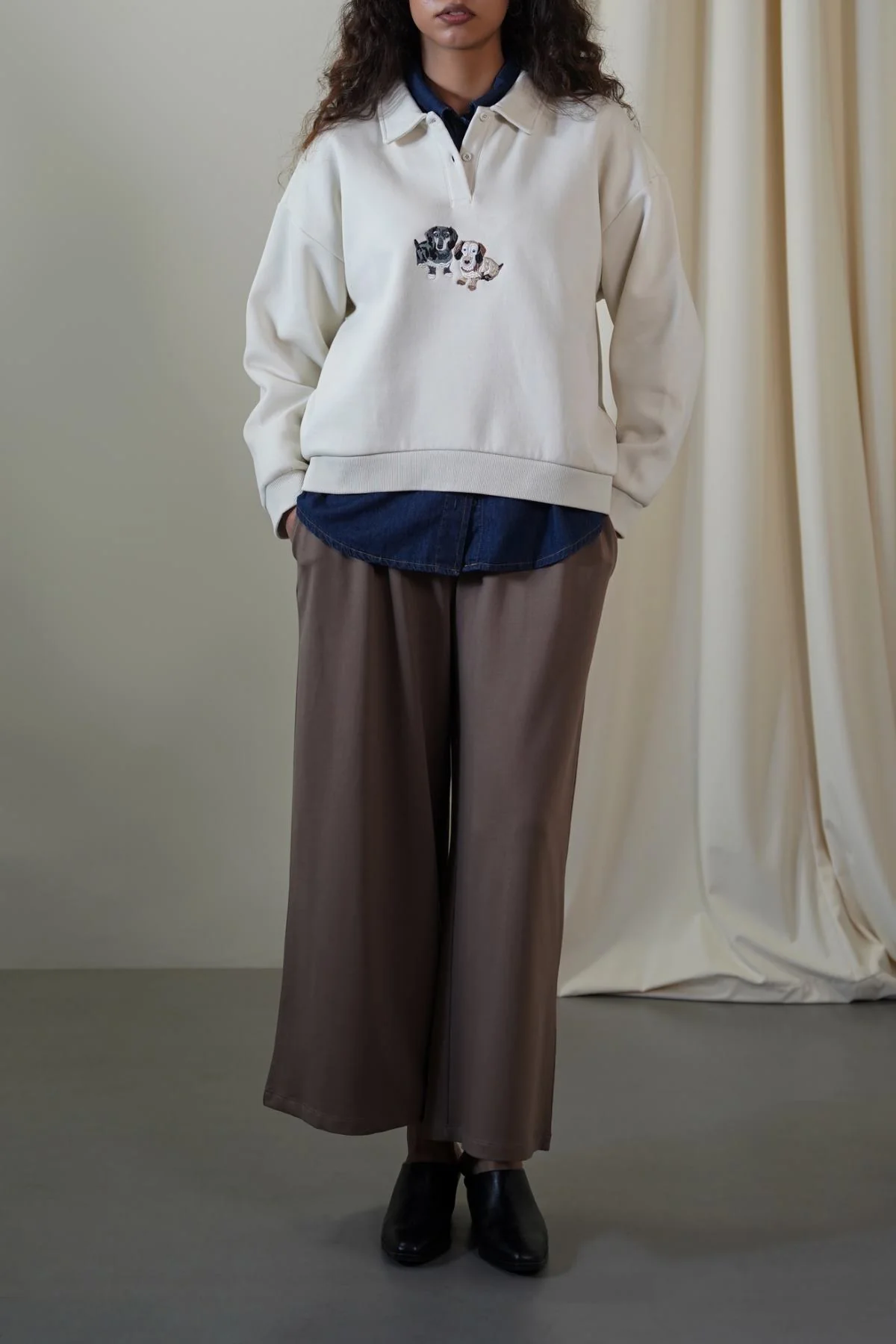 PUPS FLEECE POLO