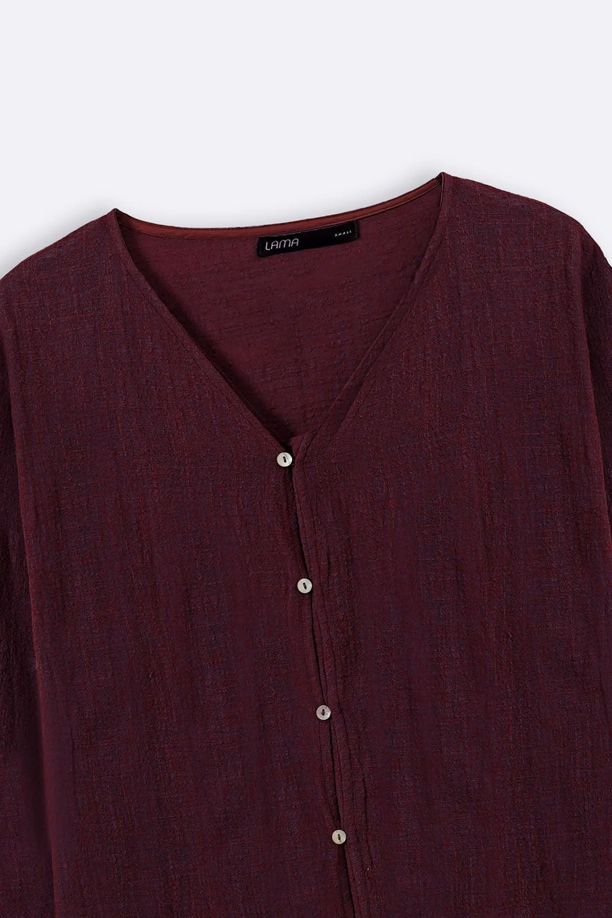 PURE COTTON GAUZE BLOUSE - Image 7